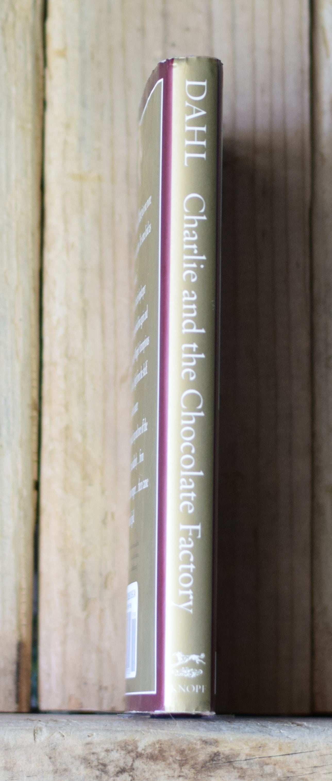 Children's Fiction Hardback: Roald Dahl - Charlie and the Chocolate Factory 50th Anniversary Edition FIRST PRINTING