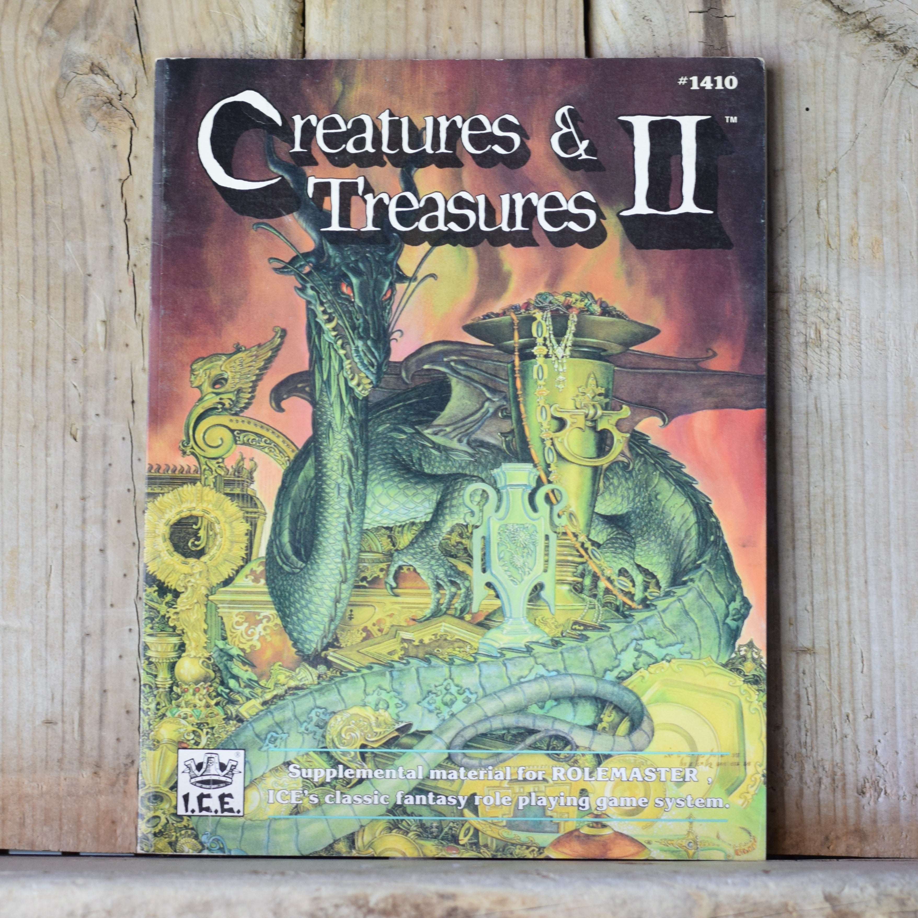 Vintage RPG Book: Rolemaster - Creatures and Treasures 2