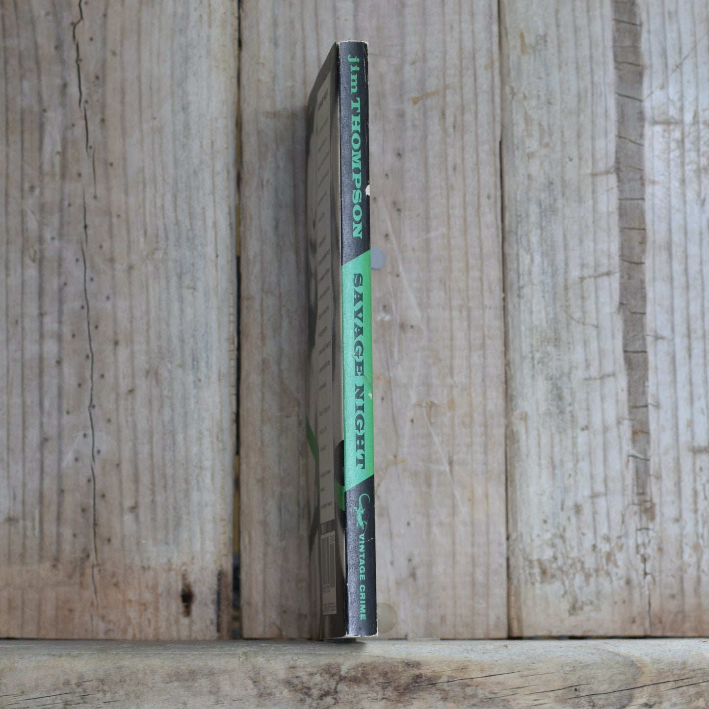 Vintage Fiction Paperback: Jim Thompson - Savage Night