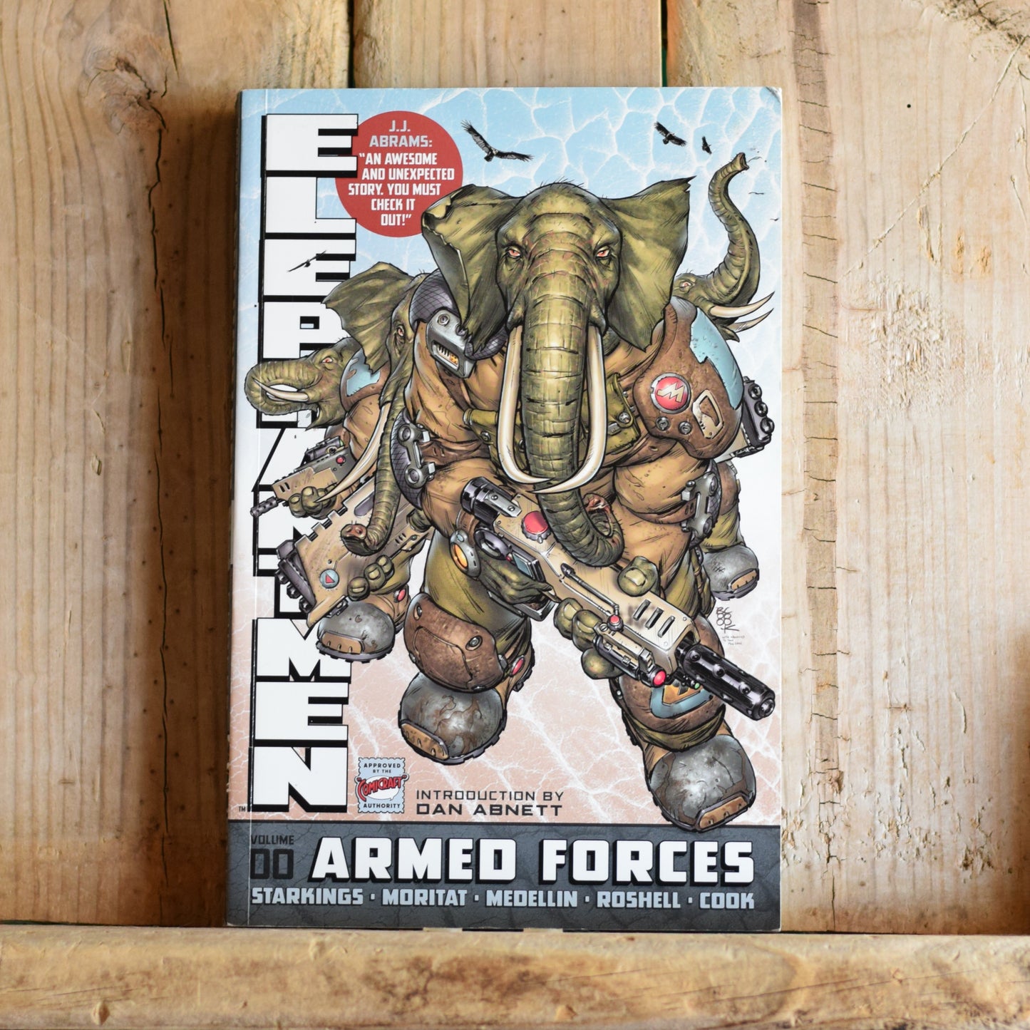 Graphic Novel Paperback: Richard Starkings - Elephantmen: Armed Forces FIRST PRINTING