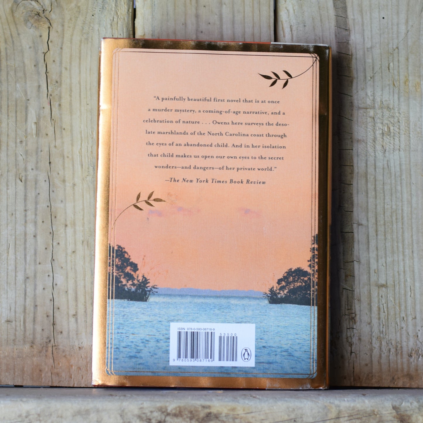 Fiction Hardback: Delia Owens - Where the Crawdads Sing SIGNED DELUXE EDITION FIRST PRINTING