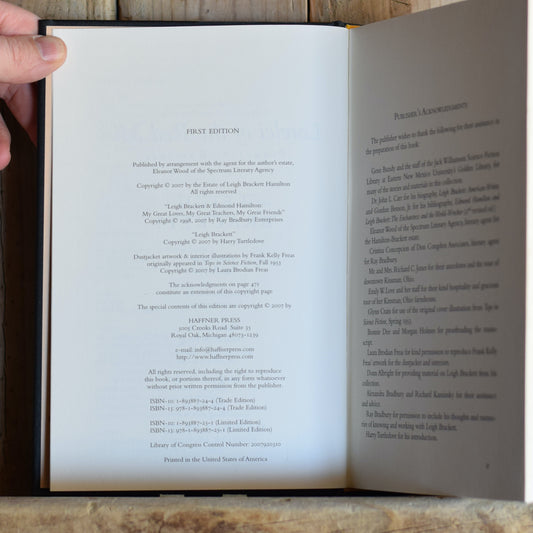 Sci-Fi Hardback: Leigh Brackett - Lorelei of the Red Mist: Planetary Romances FIRST EDITION