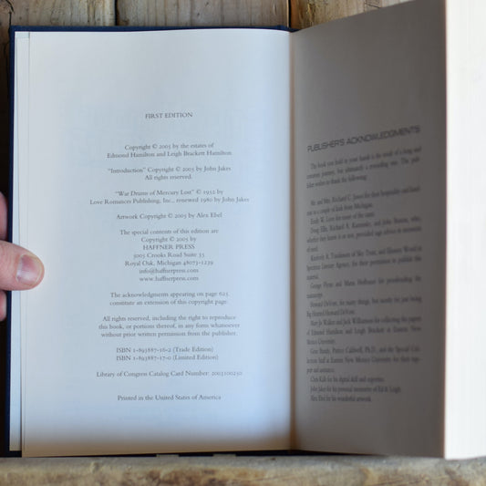 Sci-Fi Hardback: Edmond Hamilton and Leigh Brackett - Stark and the Star Kings FIRST EDITION