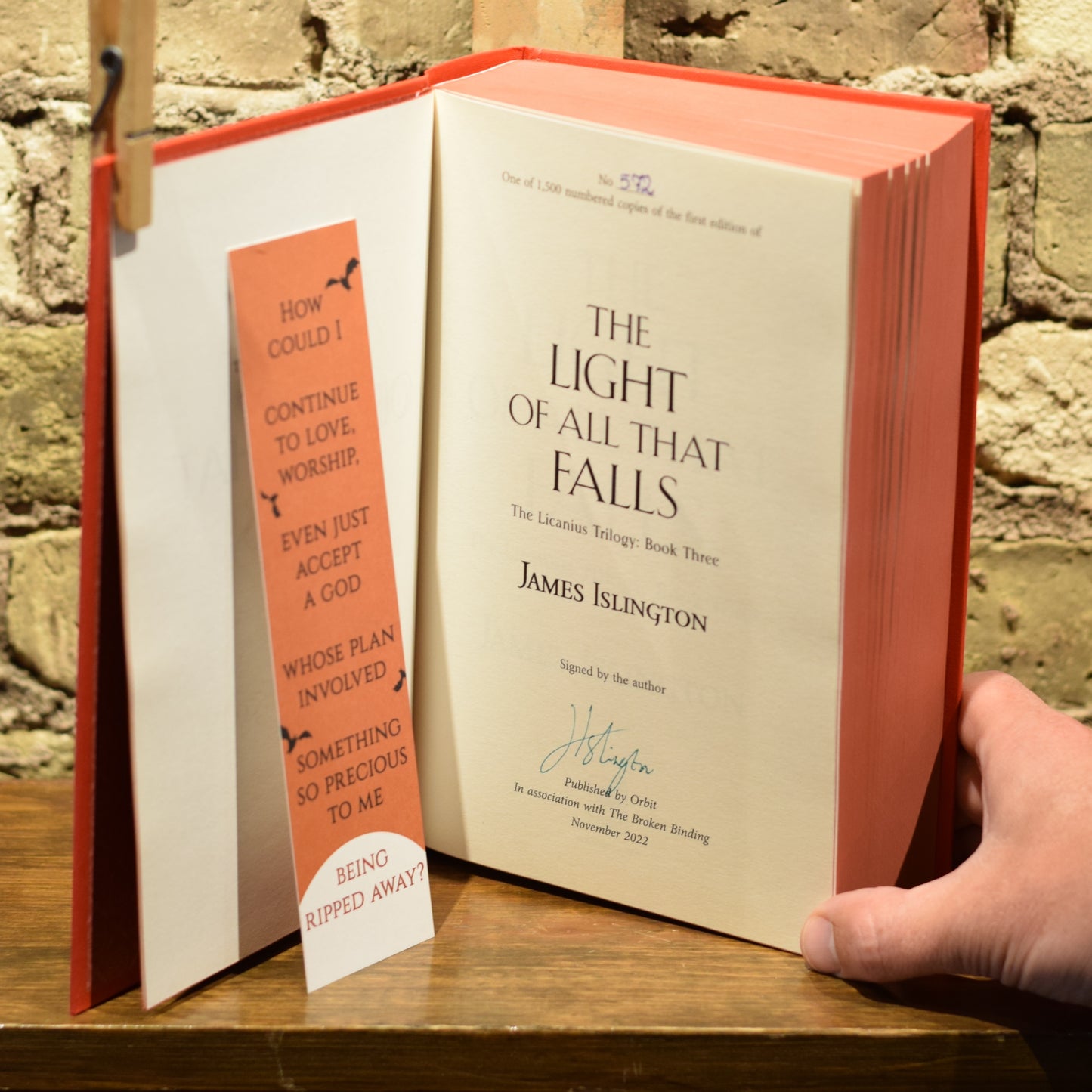 Fantasy Hardbacks: James Islington - The Licanius Trilogy: The Shadow of What Was Lost, An Echo of Things to Come, The Light of All That Falls SIGNED BROKEN BINDING FIRST EDITION/PRINTING