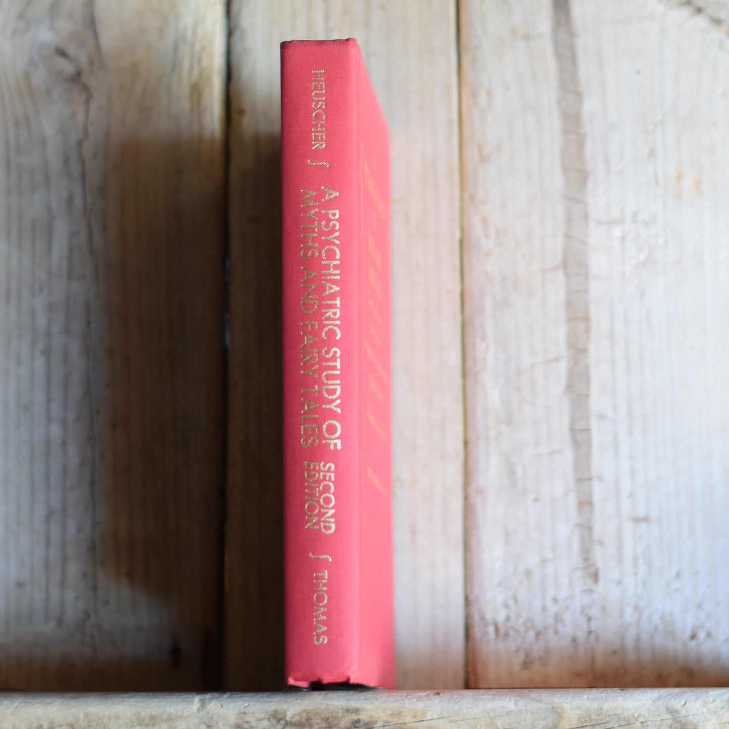 Vintage Non-Fiction Hardback: Julius E Heuscher - A Psychiactric Study of Myths and Fairy Tales SECOND EDITION