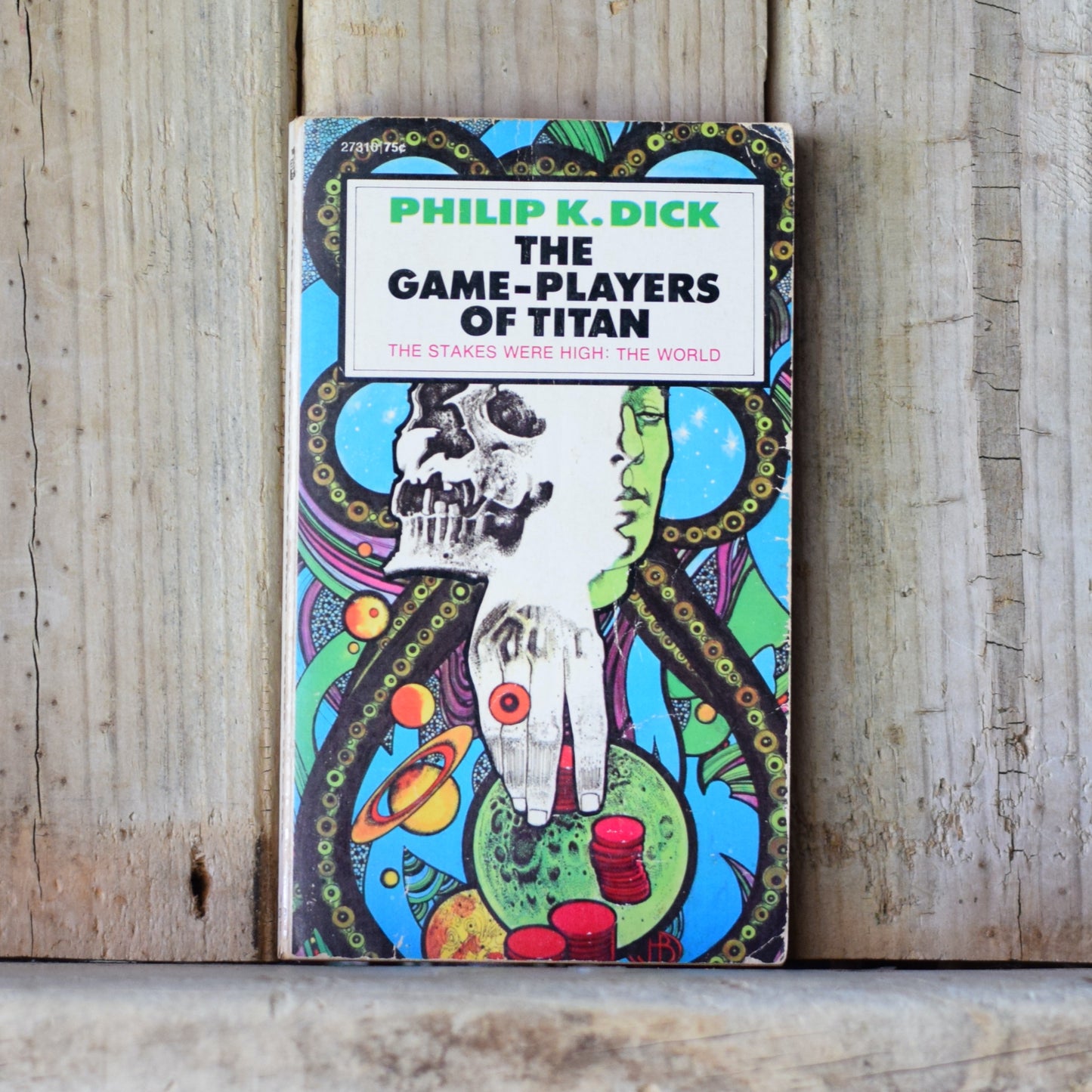 Vintage Sci-Fi Paperback: Philip K Dick - The Game-Players of Titan