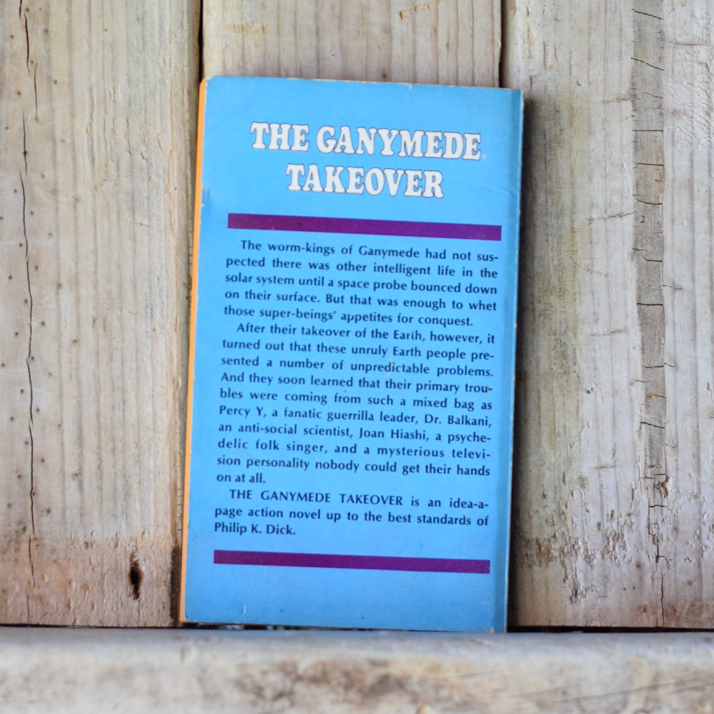 Vintage Sci-Fi Paperback: Philip K Dick & Ray Nelson - The Ganymede Takeover
