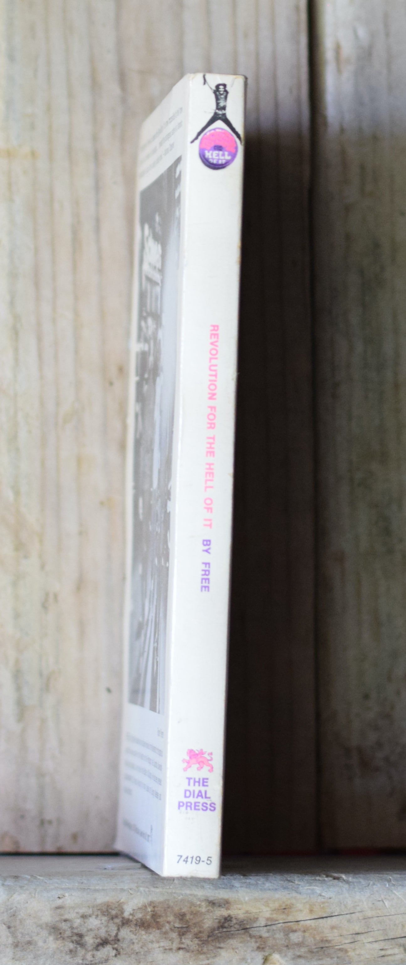 Vintage Non-fiction Paperback: Free (Abbie Hoffman) - Revolution for the Hell of it