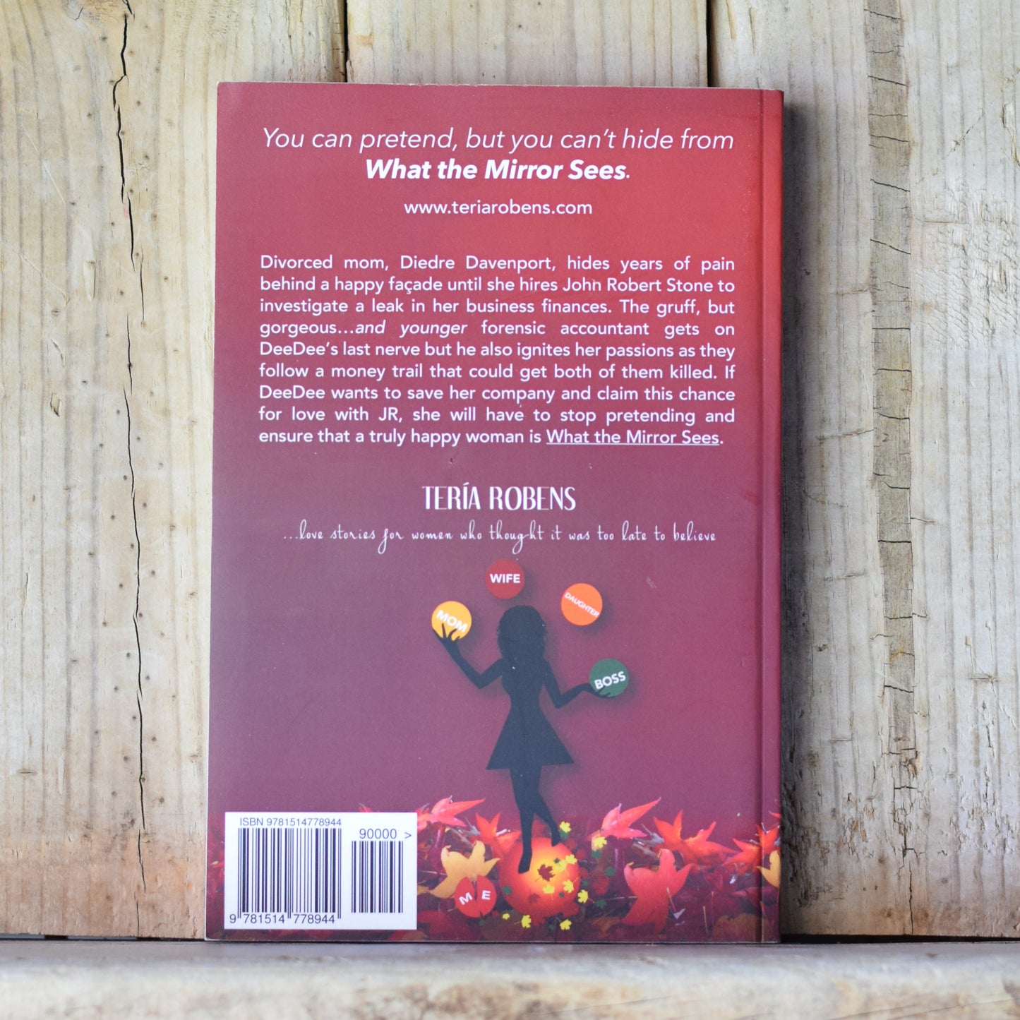 Fiction Paperback: Teria Robens - What the Mirror Sees SIGNED