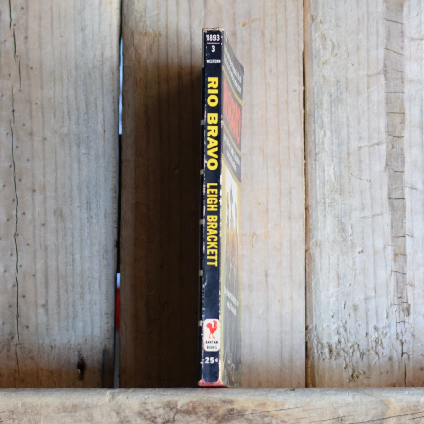 Vintage Western Paperback: Leigh Brackett - Rio Bravo FIRST PRINTING