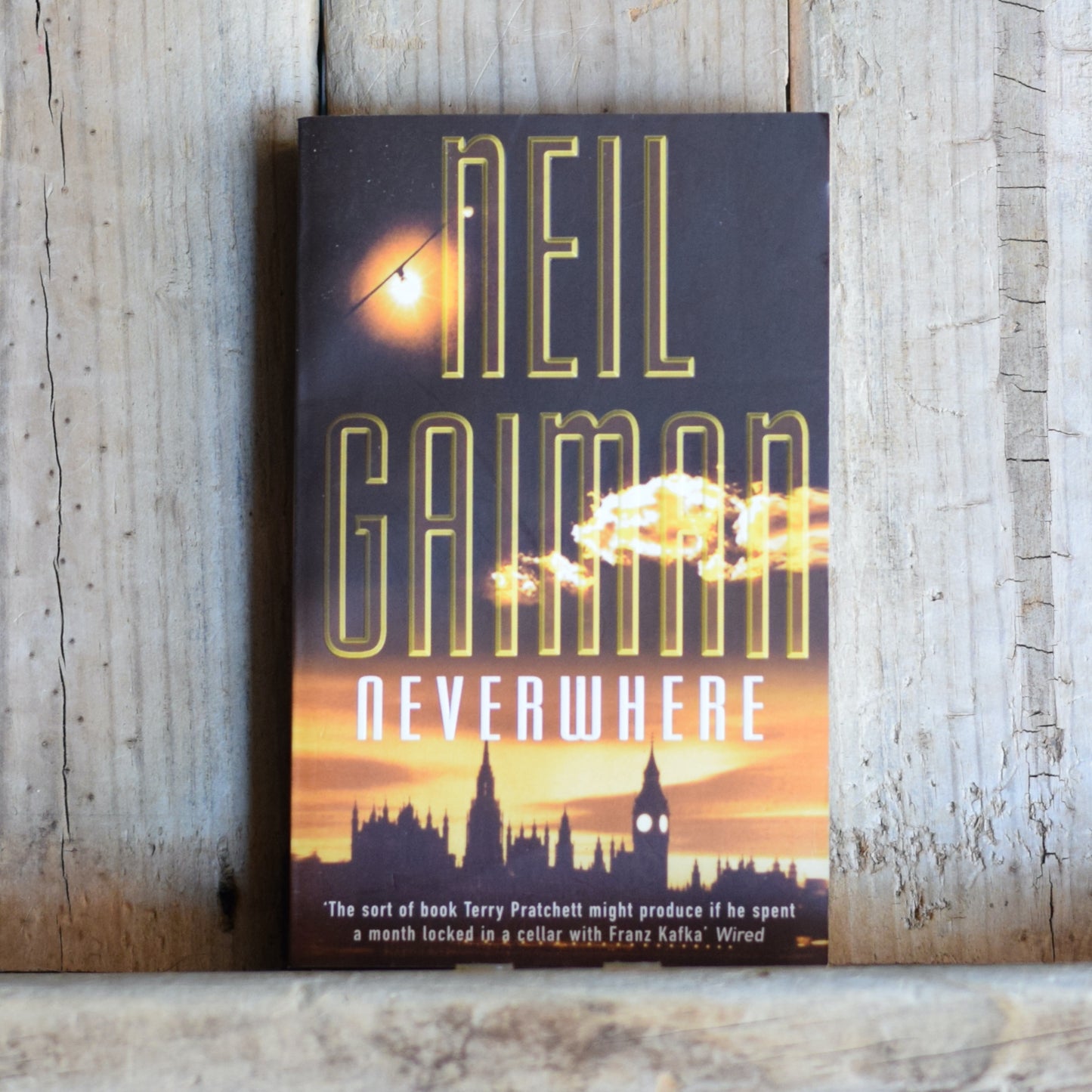 Vintage Fantasy Paperback: Neil Gaiman - Neverwhere SIGNED FIRST EDITION