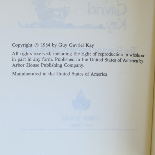 Vintage Fantasy Hardback: Guy Gavriel - The Summer Tree, The Fionavar Tapestry Book 1 BCE