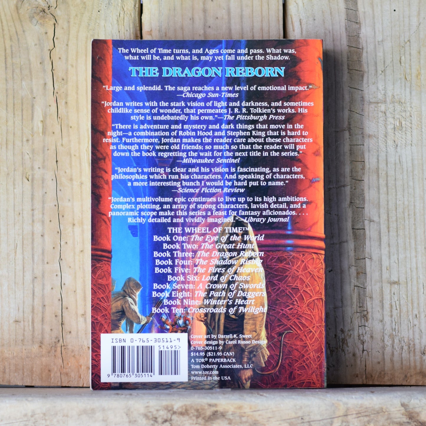 Fantasy Paperback: Robert Jordan - The Dragon Reborn FIRST PRINTING