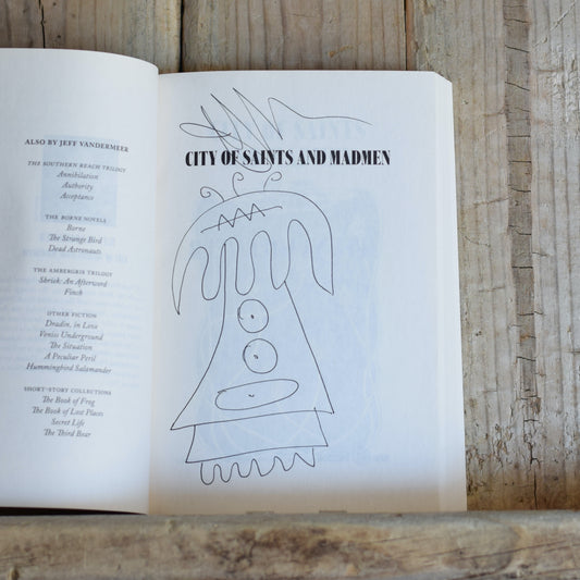 Sci-Fi Paperbacks: Jeff Vandermeer - The Ambergris Trilogy: City of Saints and Madmen, Shriek: An Afterword, Finch SIGNED FIRST PRINTINGS
