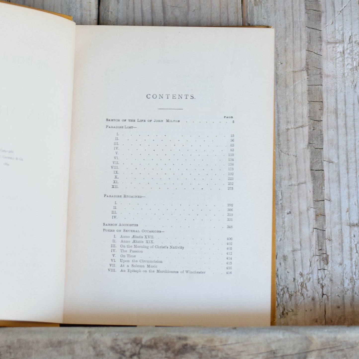 Vintage Poetry Hardback: The Illustrated Poetical Works of John Milton, Illustrated by Gustave Dore