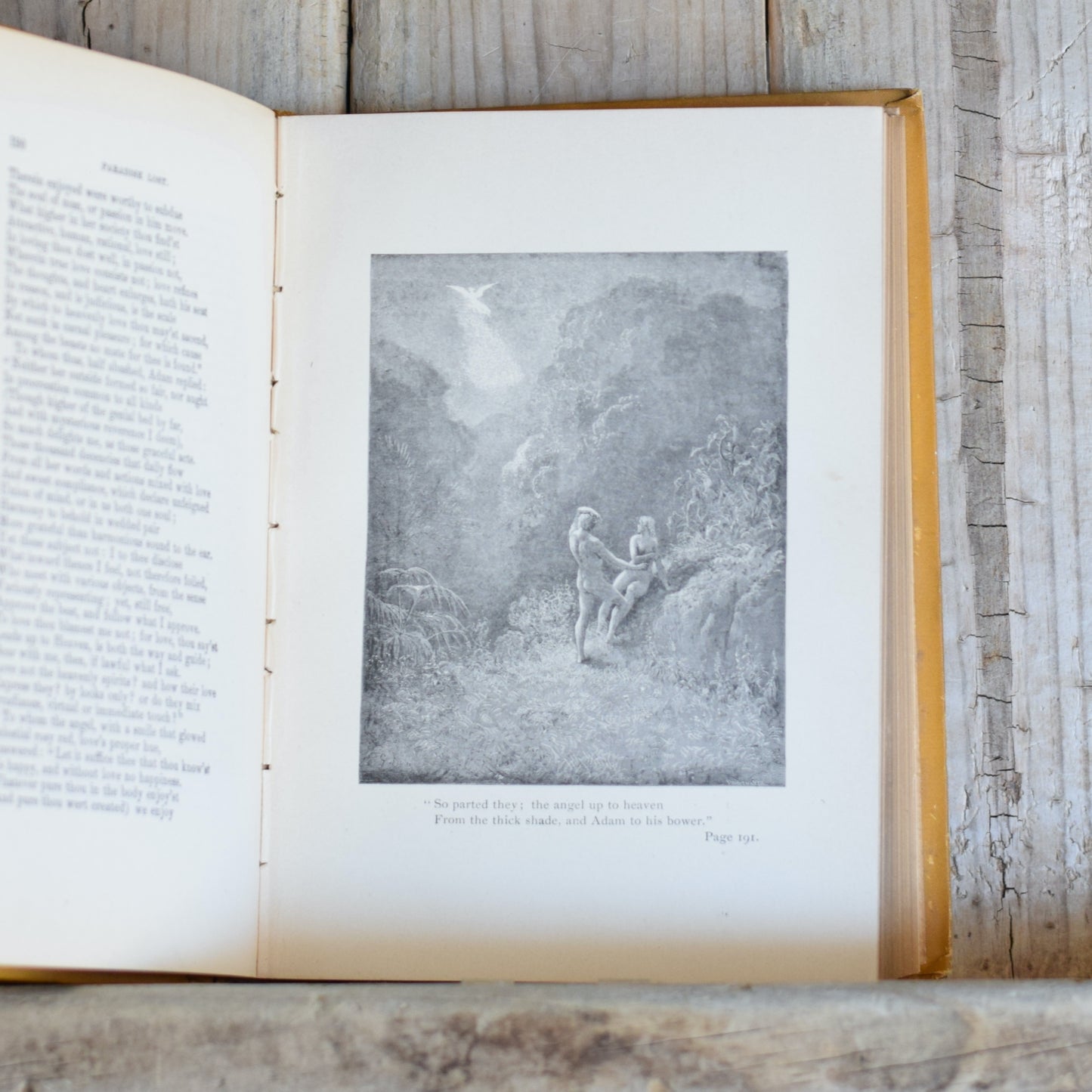 Vintage Poetry Hardback: The Illustrated Poetical Works of John Milton, Illustrated by Gustave Dore