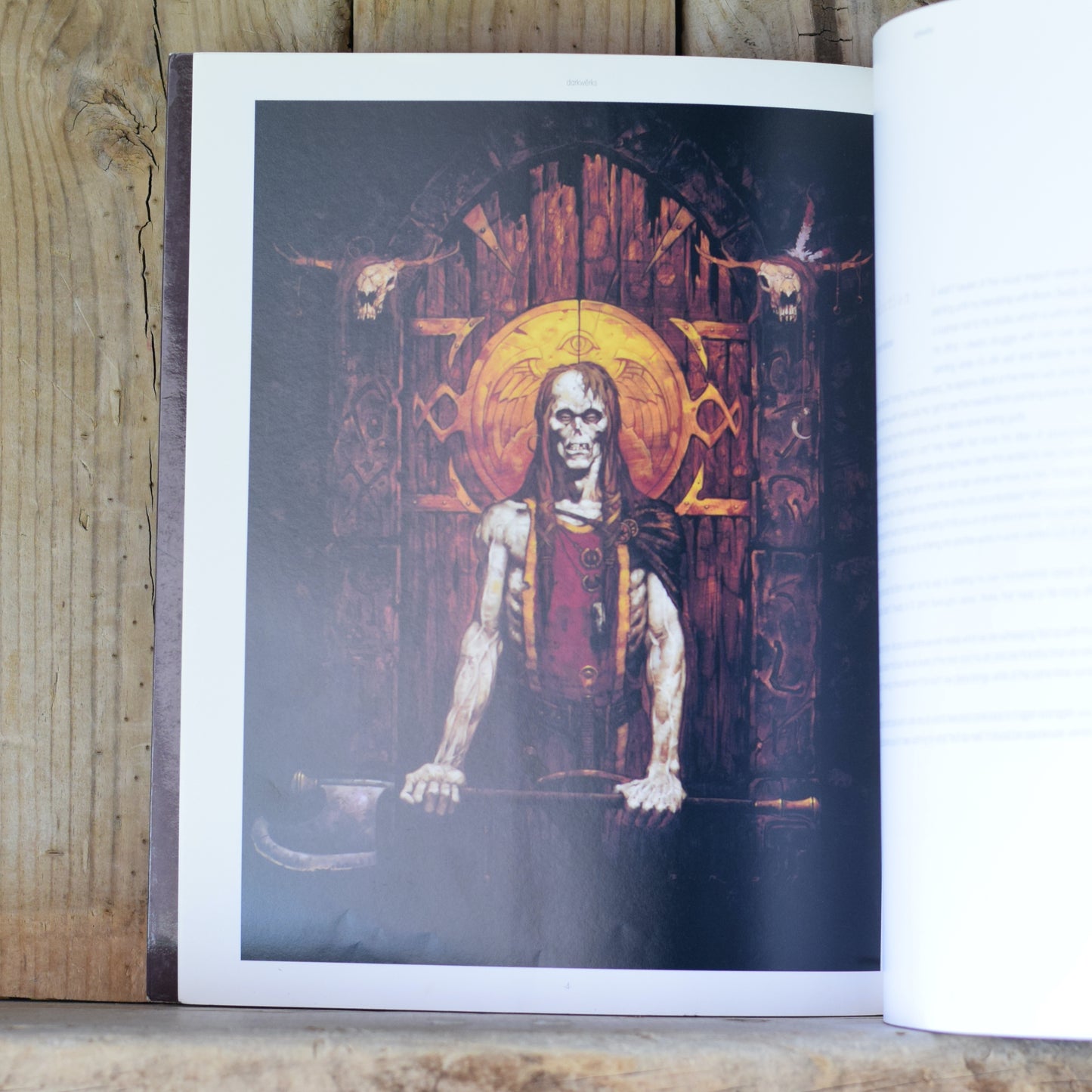 Vintage Fantasy Paperback: Gerald Brom - Darkwerks FIRST EDITION/PRINTING