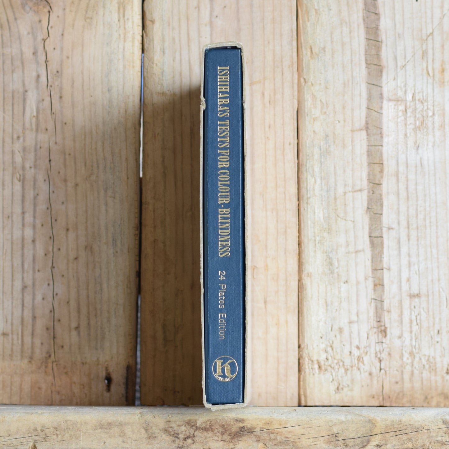 Vintage Non-fiction Hardback: Ishihara's Tests for Colour-Blindness 24 Plate Edition