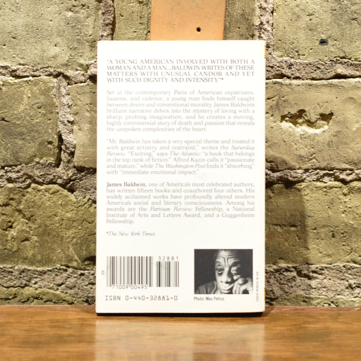 Vintage Fiction Paperback: James Baldwin - Giovanni's Room FIRST PRINTING