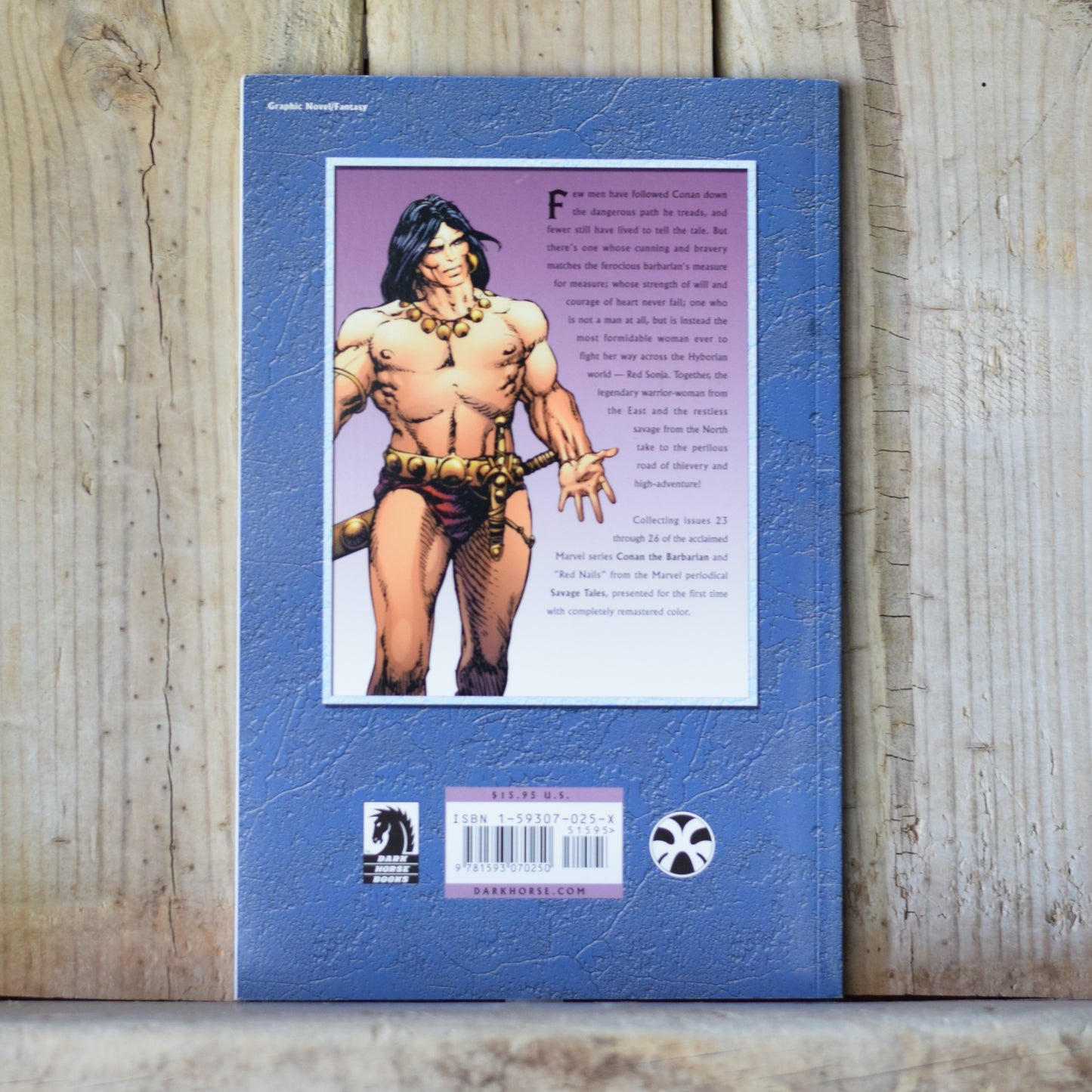 Paperback Graphic Novel Lot: Roy Thoma, Barry Windsor-Smith and Robert E Howard - The Chronicles of Conan, Vol 1-7