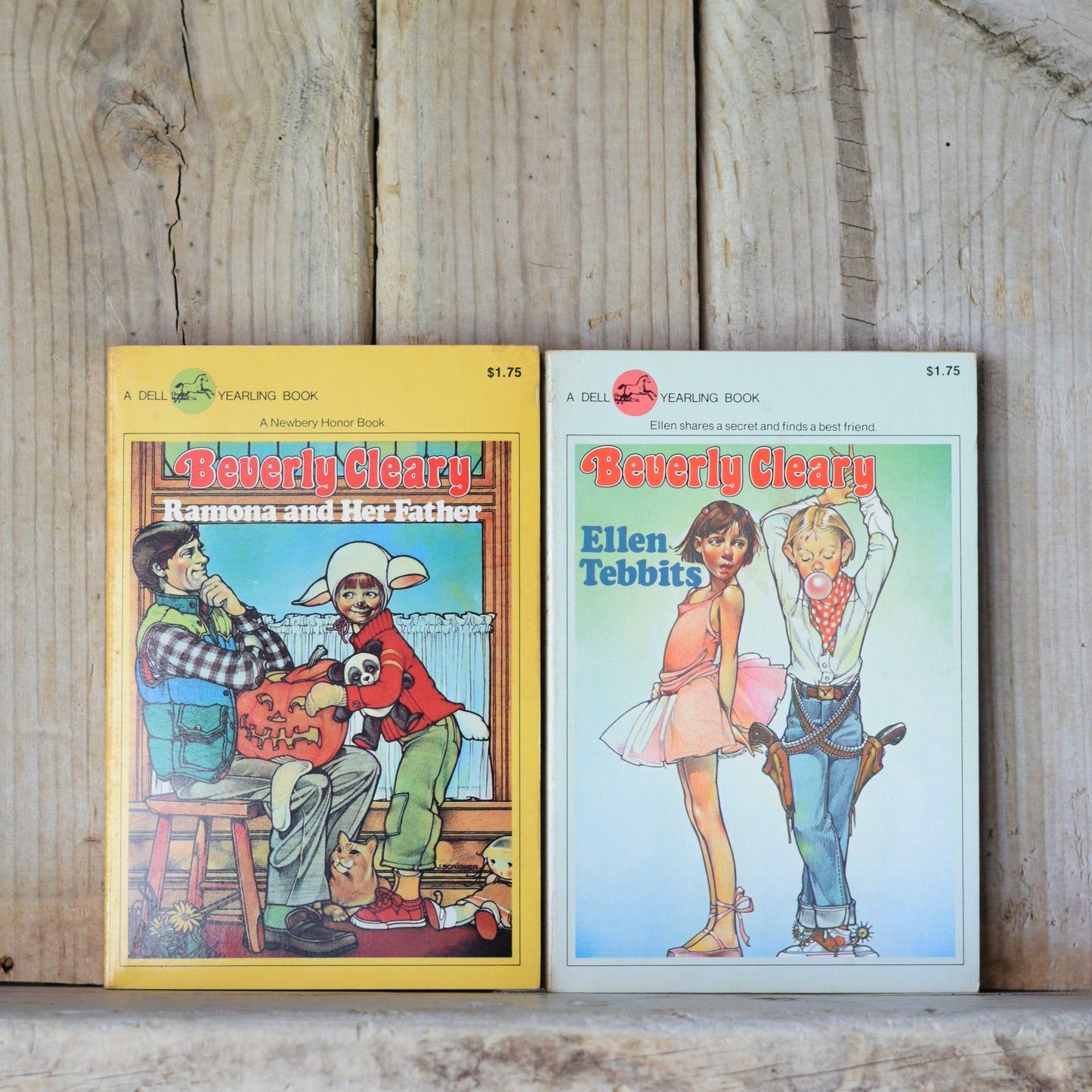 Vintage Children's Paperback Box Set: The Best of Beverly Cleary - Henry Huggins, Ellen, Ramona