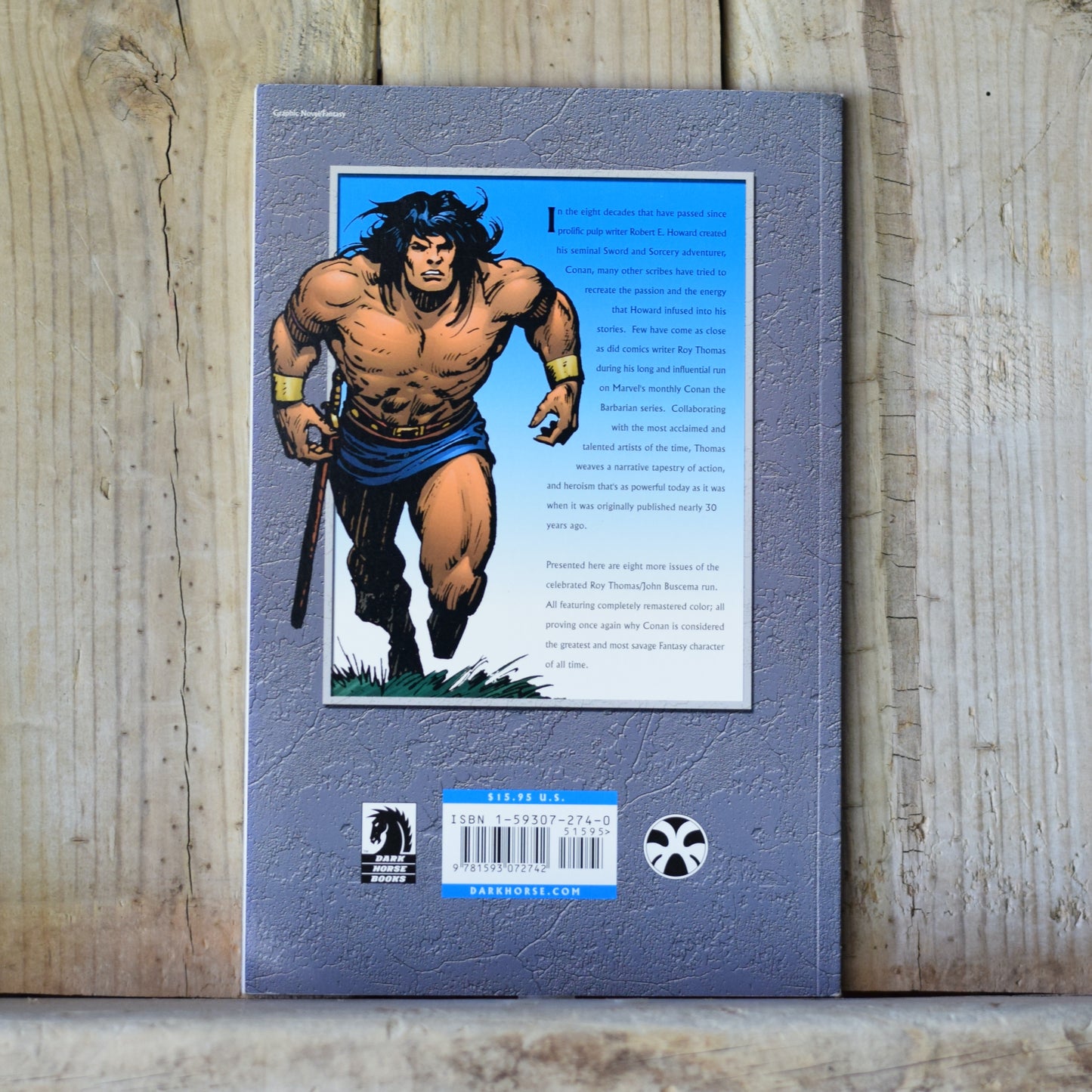 Paperback Graphic Novel Lot: Roy Thoma, Barry Windsor-Smith and Robert E Howard - The Chronicles of Conan, Vol 1-7