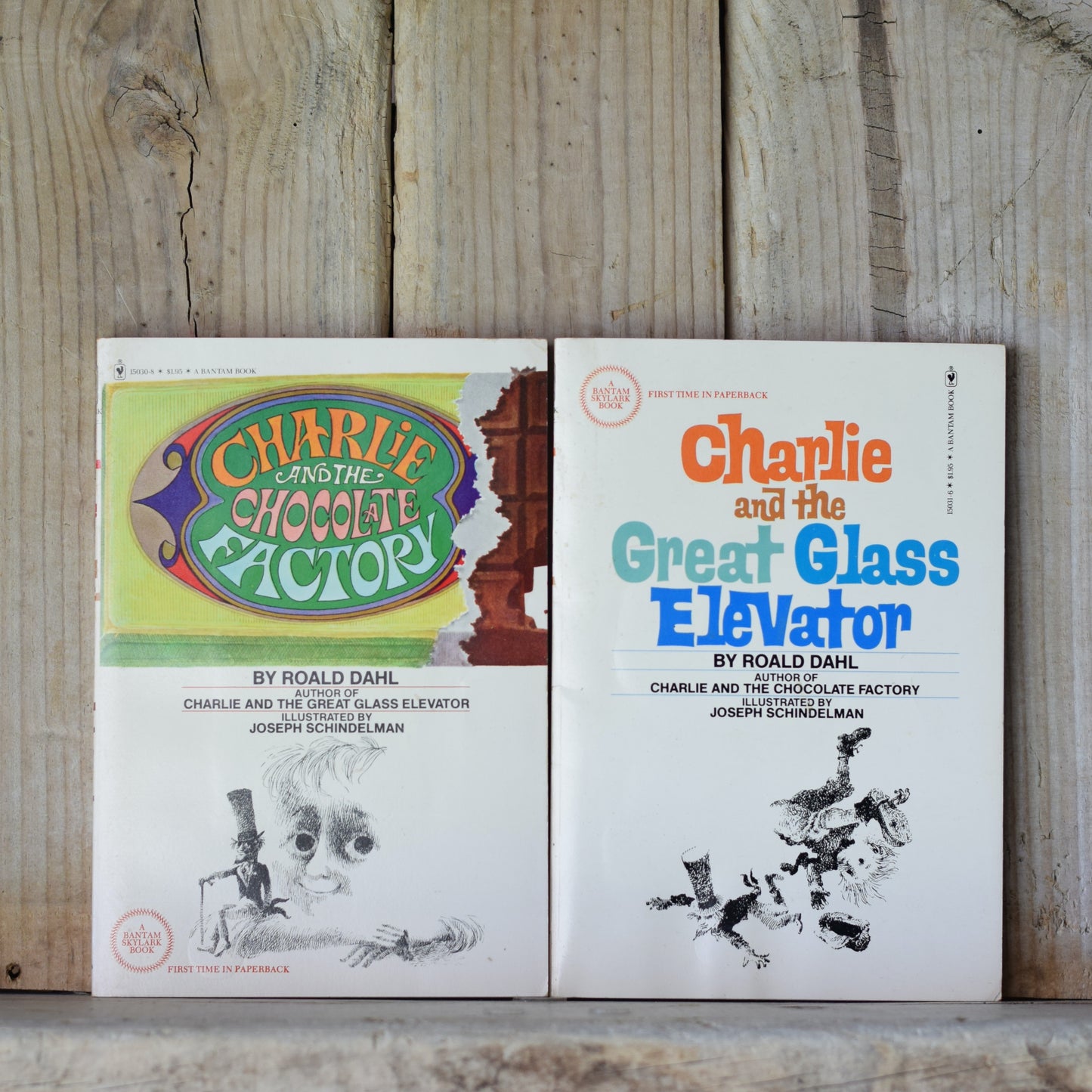 Vintage Children's Paperback Box Set: Roald Dahl's Charlie and the Chocolate Factory Plus Three More All-Time Favourites