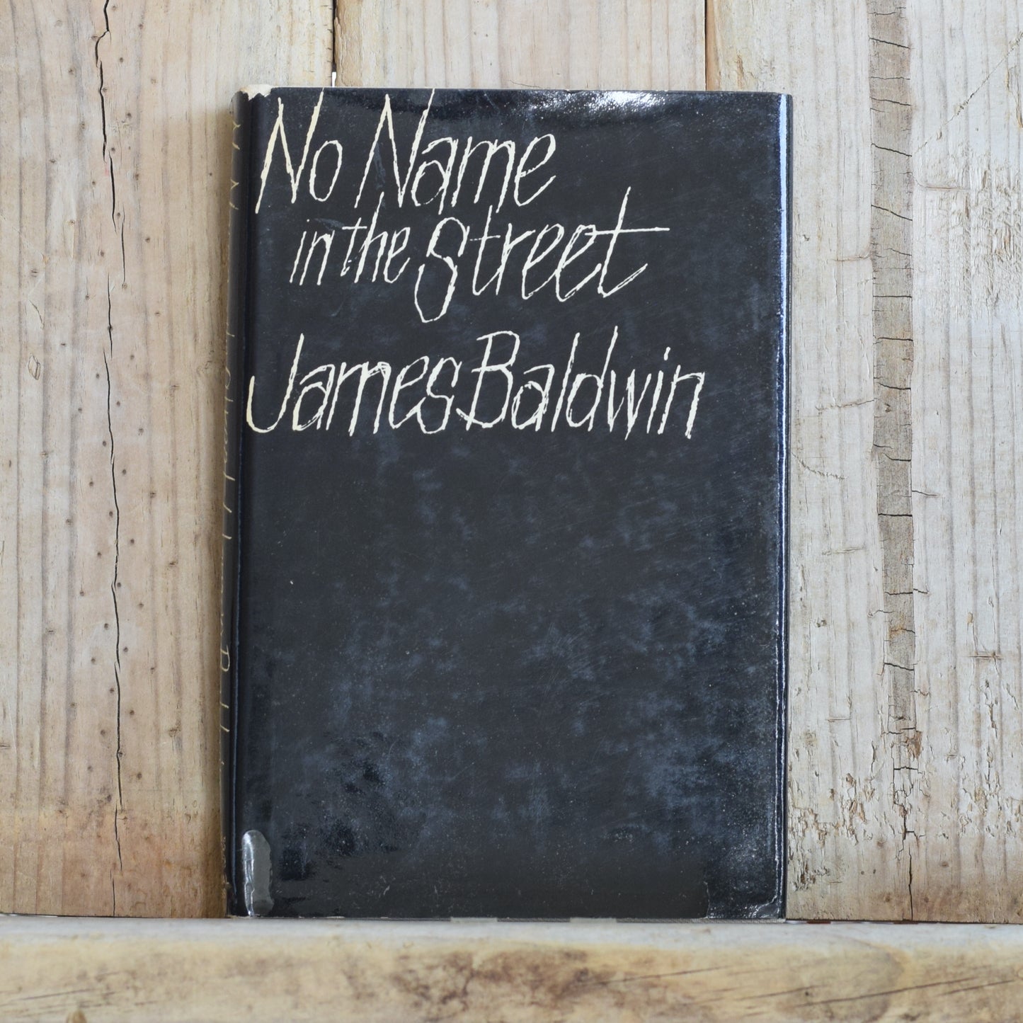 Vintage Fiction Hardback: James Baldwin - No Name on the Street, 2ND PRINTING