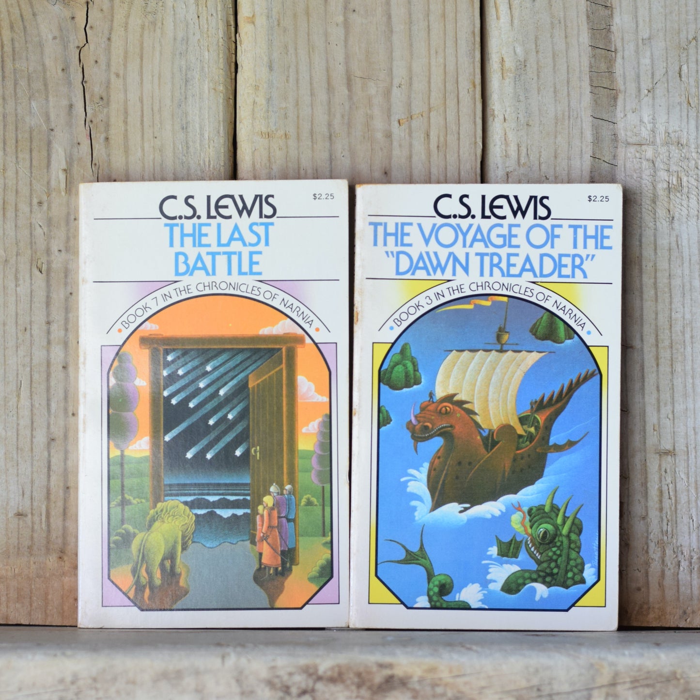 Vintage Fantasy Paperbacks: CS Lewis - The Chronicles of Narnia