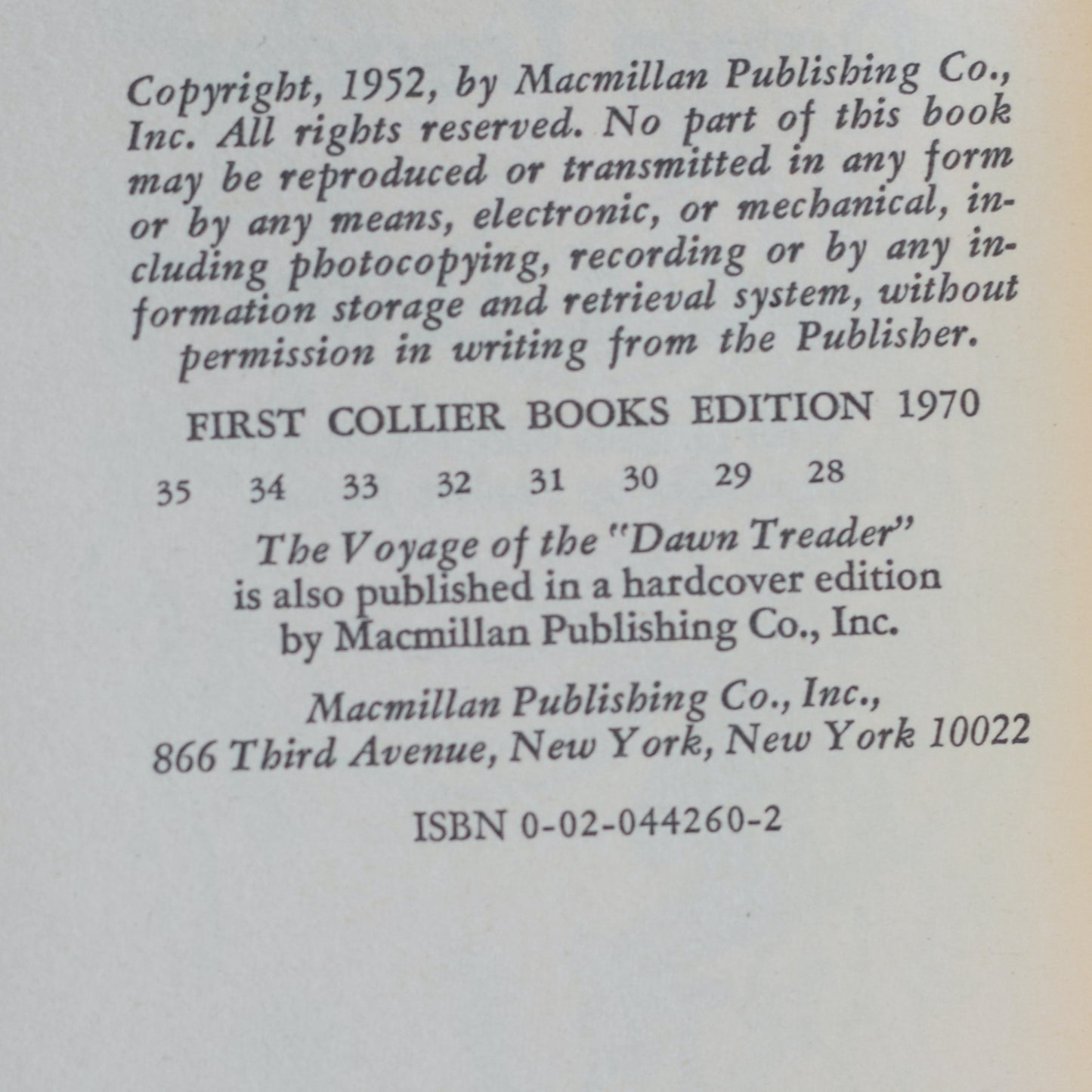Vintage Fantasy Paperbacks: CS Lewis - The Chronicles of Narnia