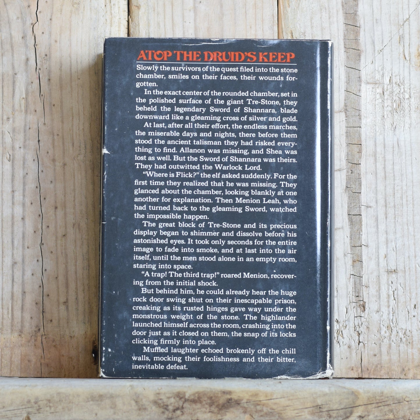 Vintage Fantasy Hardback: Terry Brooks - The Sword of Shannara BCE