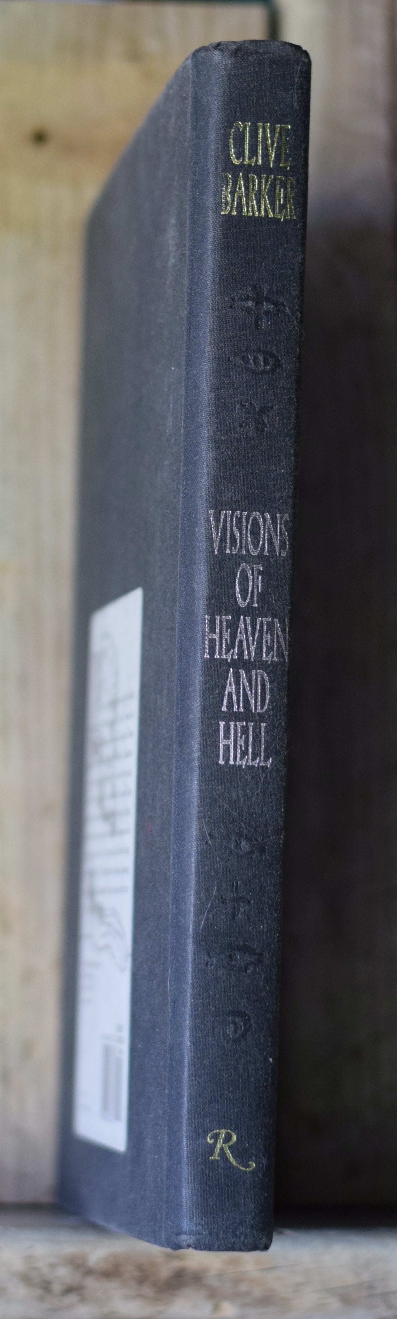 Horror Hardback: Clive Barker - Visions of Heaven and Hell FIRST EDITION/PRINTING