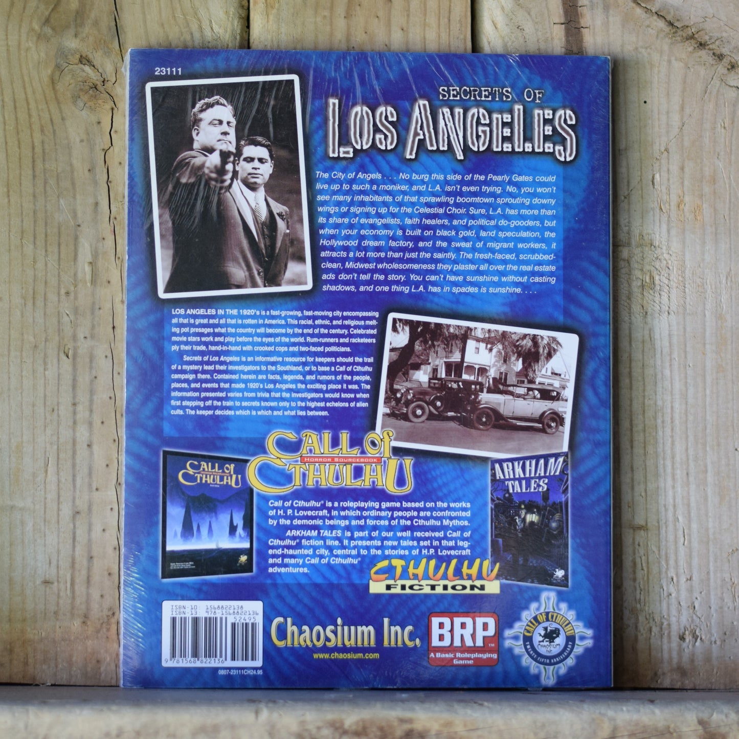 Paperback RPG Book: Call of Cthulhu: 1920's Secrets of Los Angeles SEALED