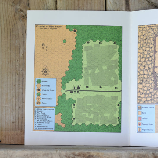 Vintage RPG Paperback: Advanced Dungeons and Dragons 2e: Wizard's Challenge II