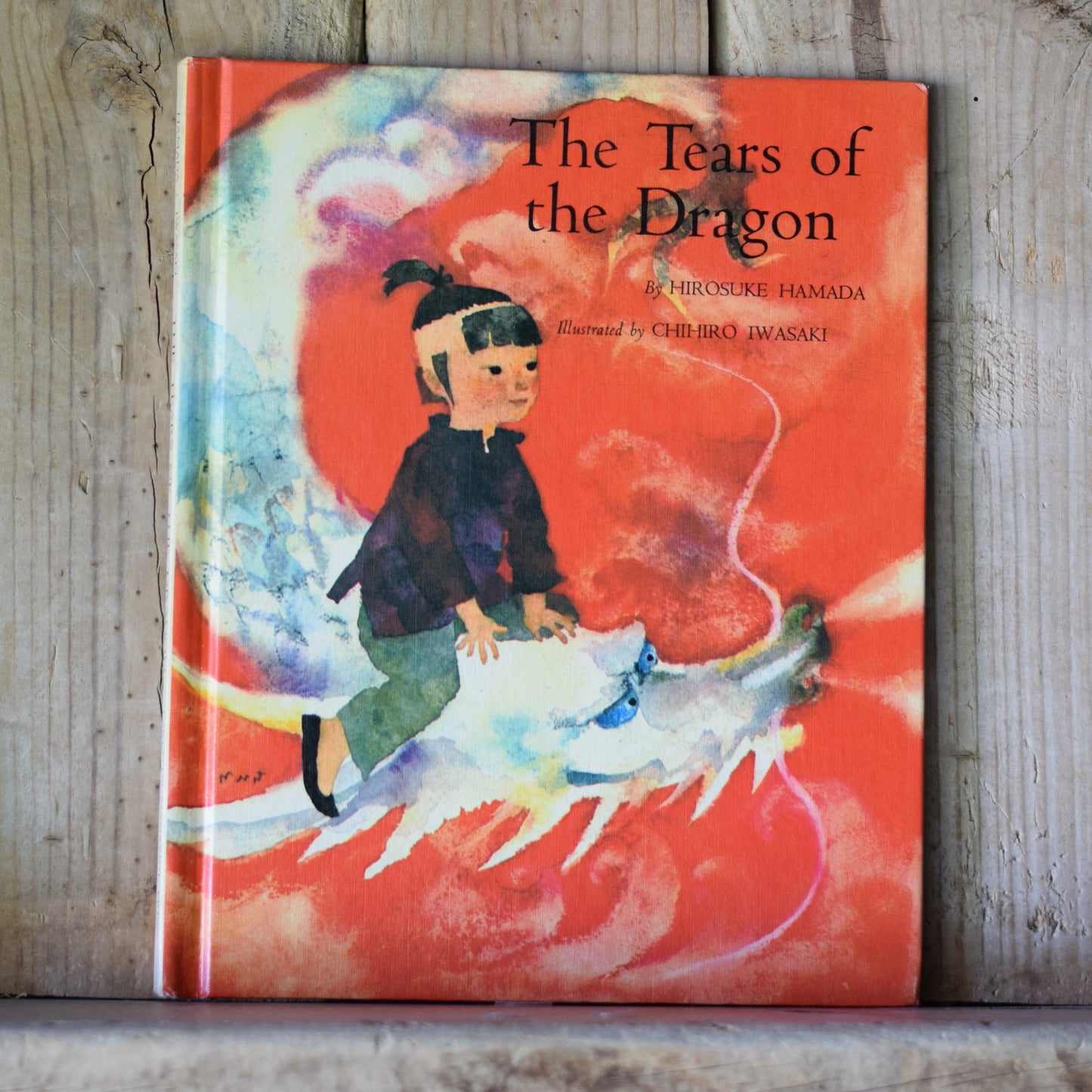 Vintage Children's Fiction Hardback: Hirosuke Hamada - The Tears of the Dragon, with Illustrations by Chihiro Iwasaki