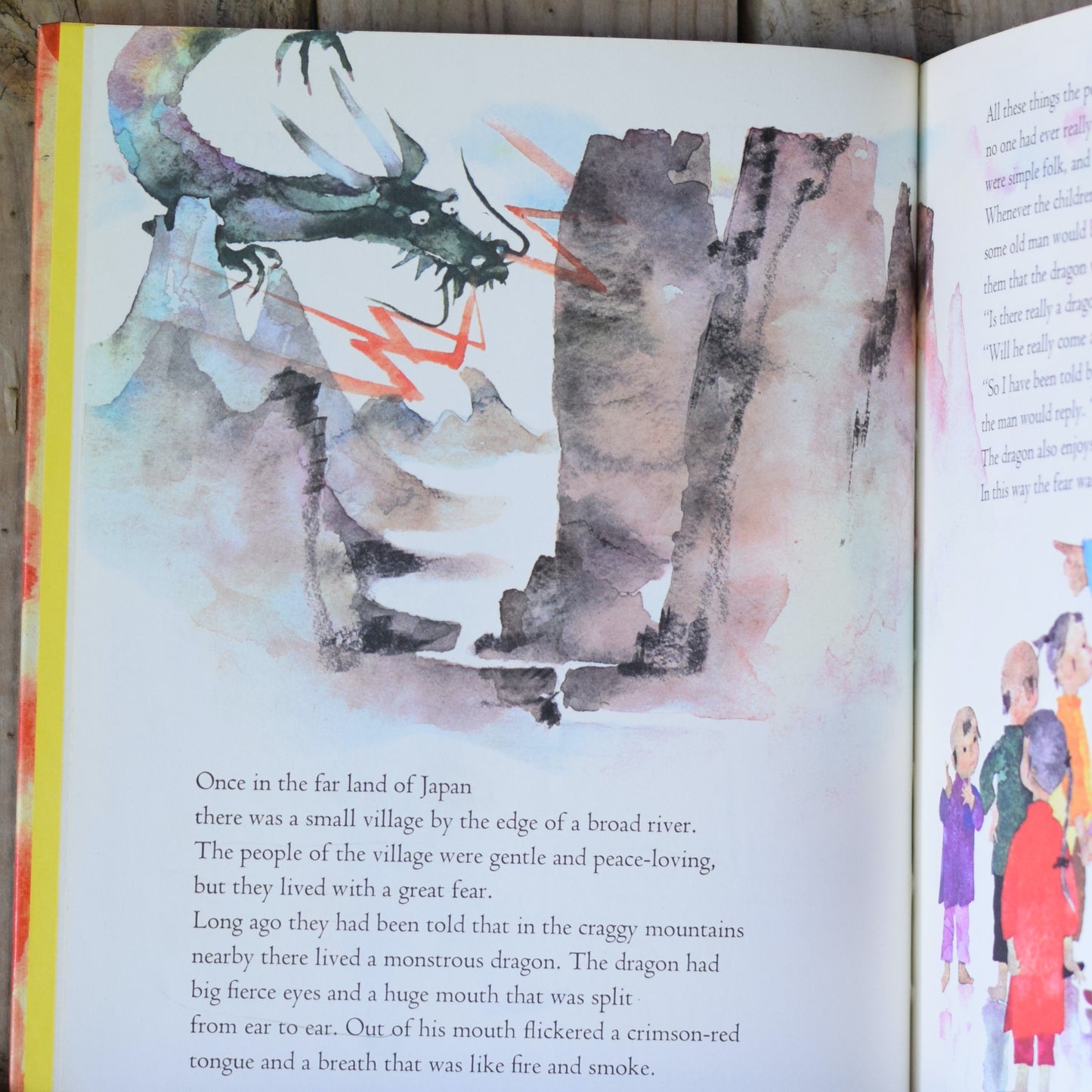 Vintage Children's Fiction Hardback: Hirosuke Hamada - The Tears of the Dragon, with Illustrations by Chihiro Iwasaki