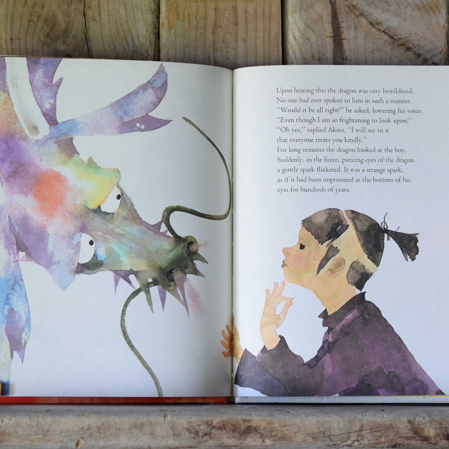 Vintage Children's Fiction Hardback: Hirosuke Hamada - The Tears of the Dragon, with Illustrations by Chihiro Iwasaki