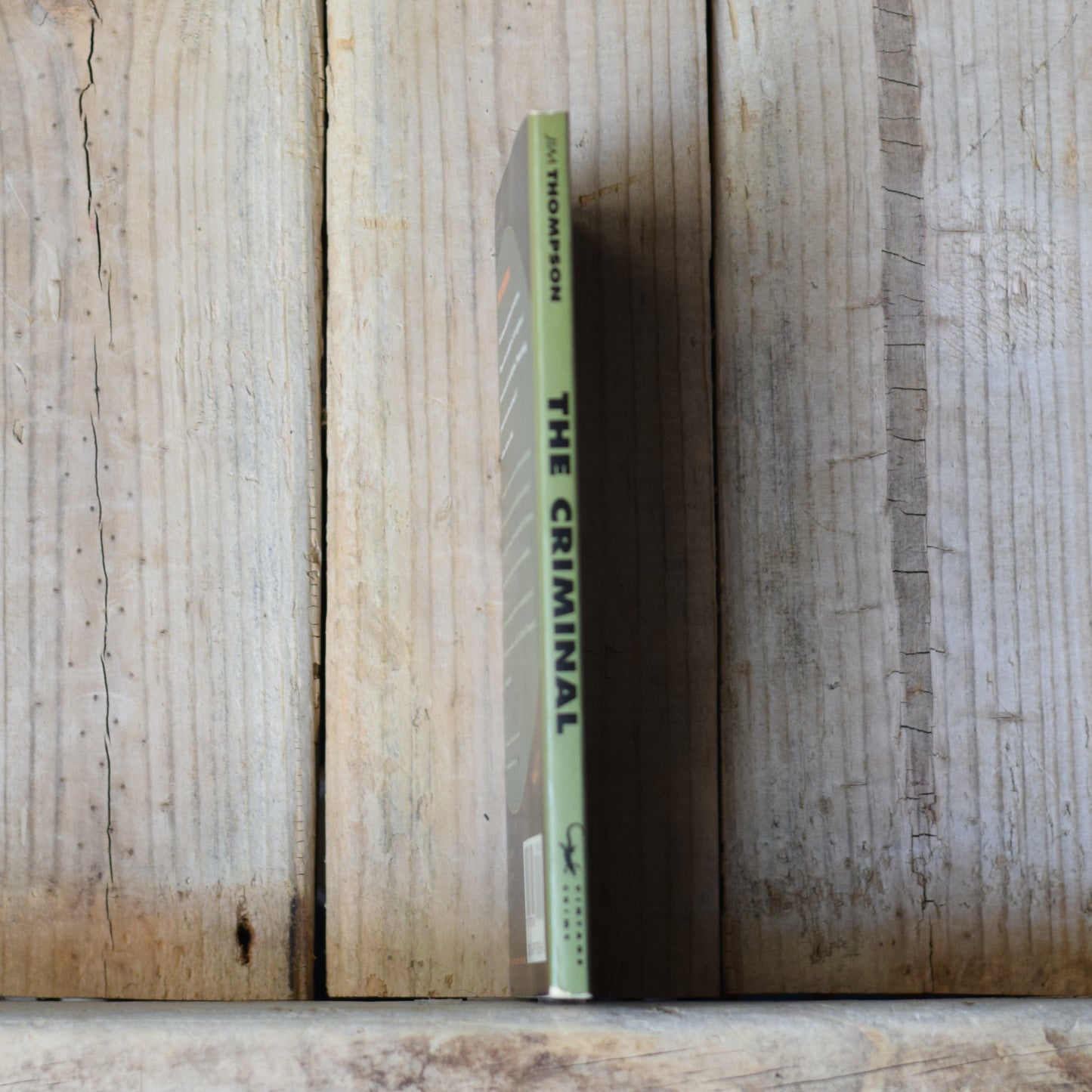 Vintage Fiction Paperback: Jim Thompson - The Criminal FIRST PRINTING