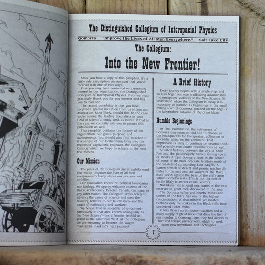 RPG Paperback: Dead Lands: The Collegium