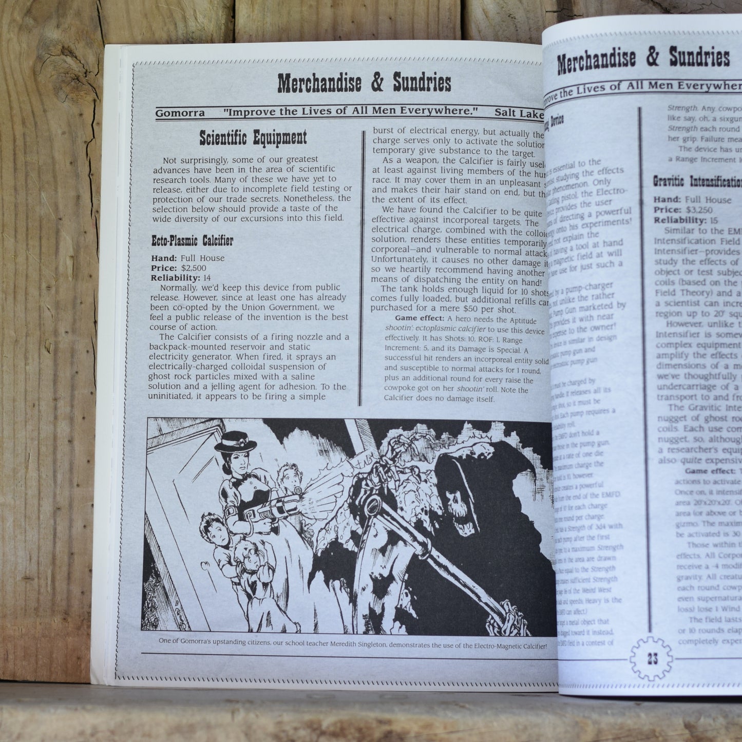 RPG Paperback: Dead Lands: The Collegium