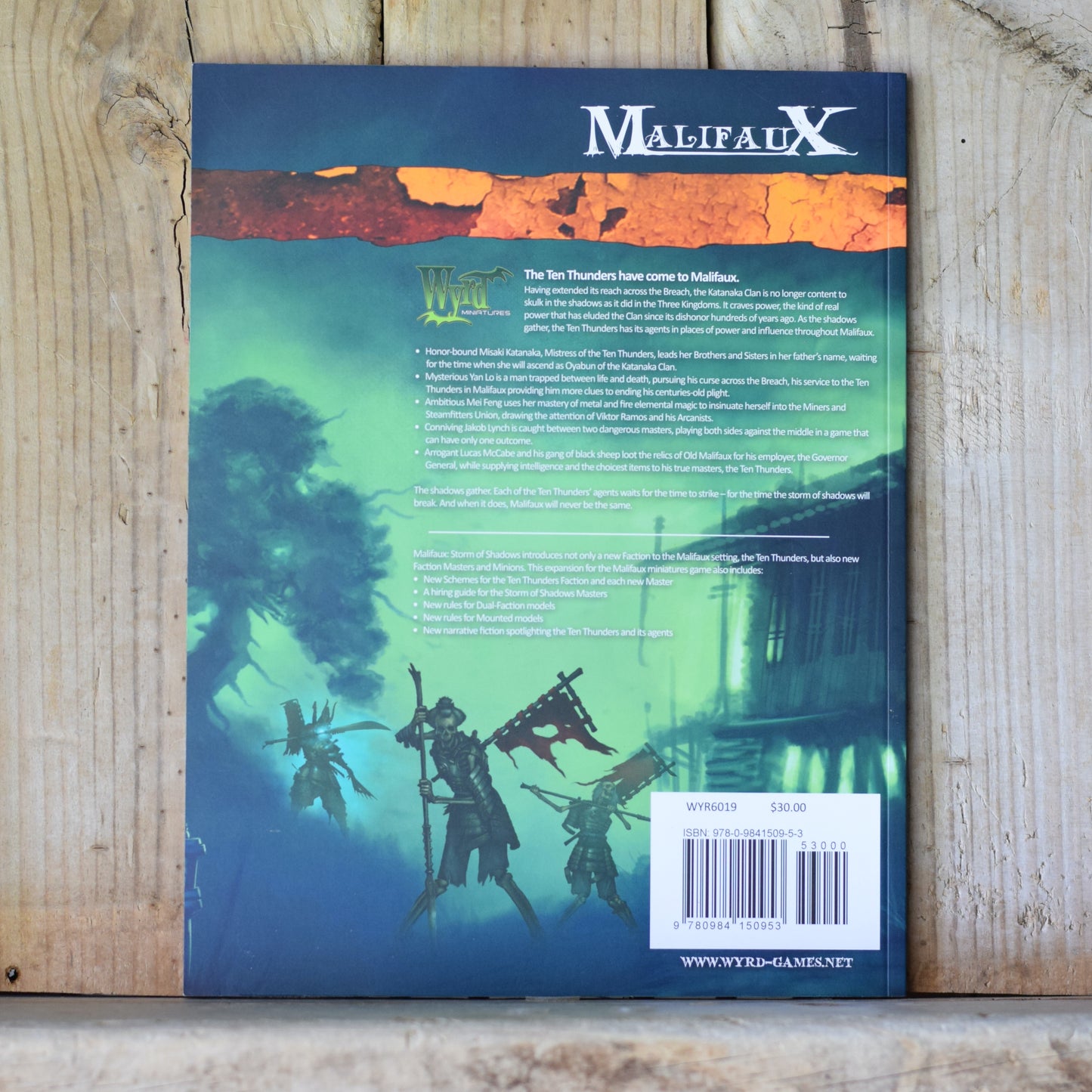 RPG Paperback: Malifaux: Storm of Shadows