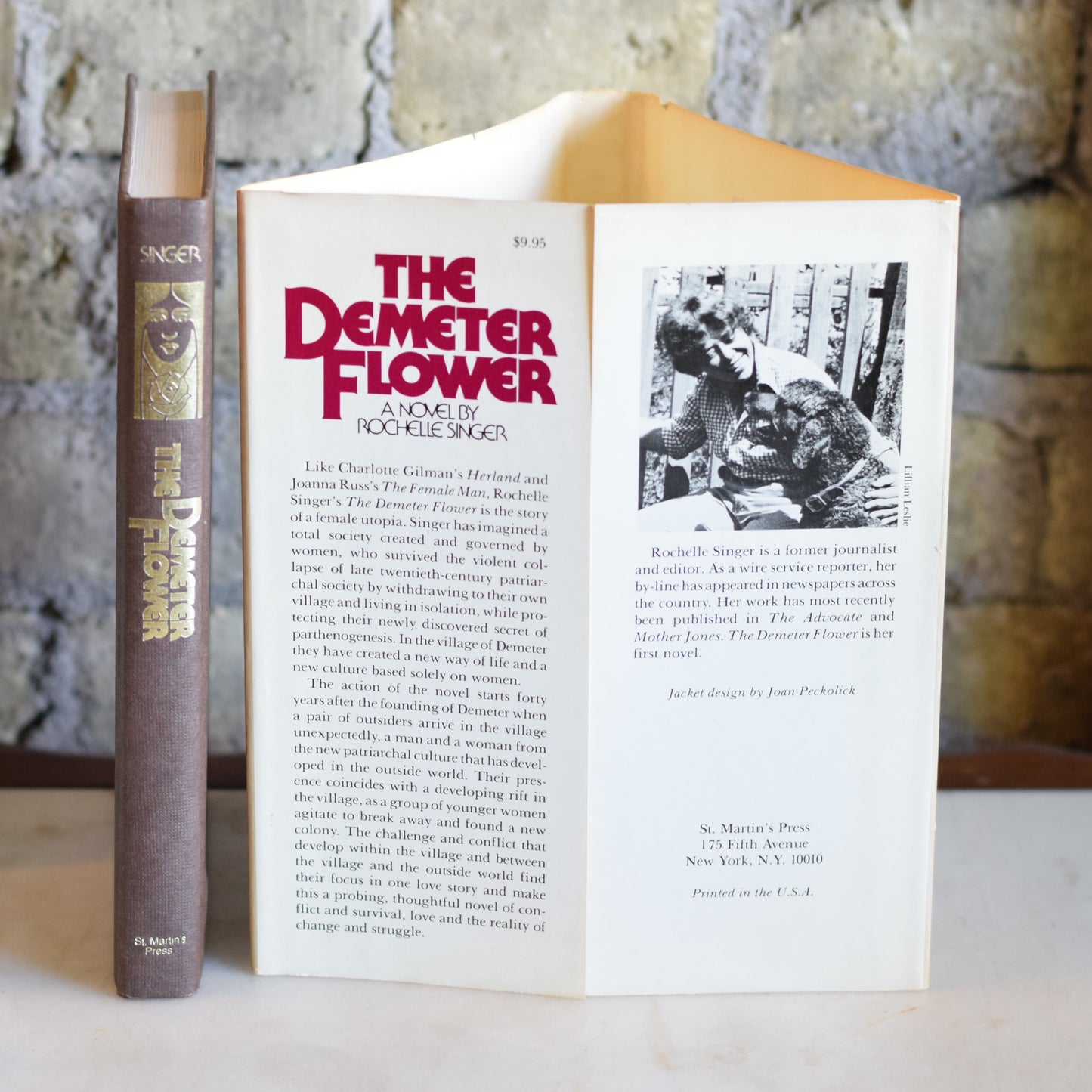 Vintage Fiction Hardback: Rochelle Singer - The Dementer Flower