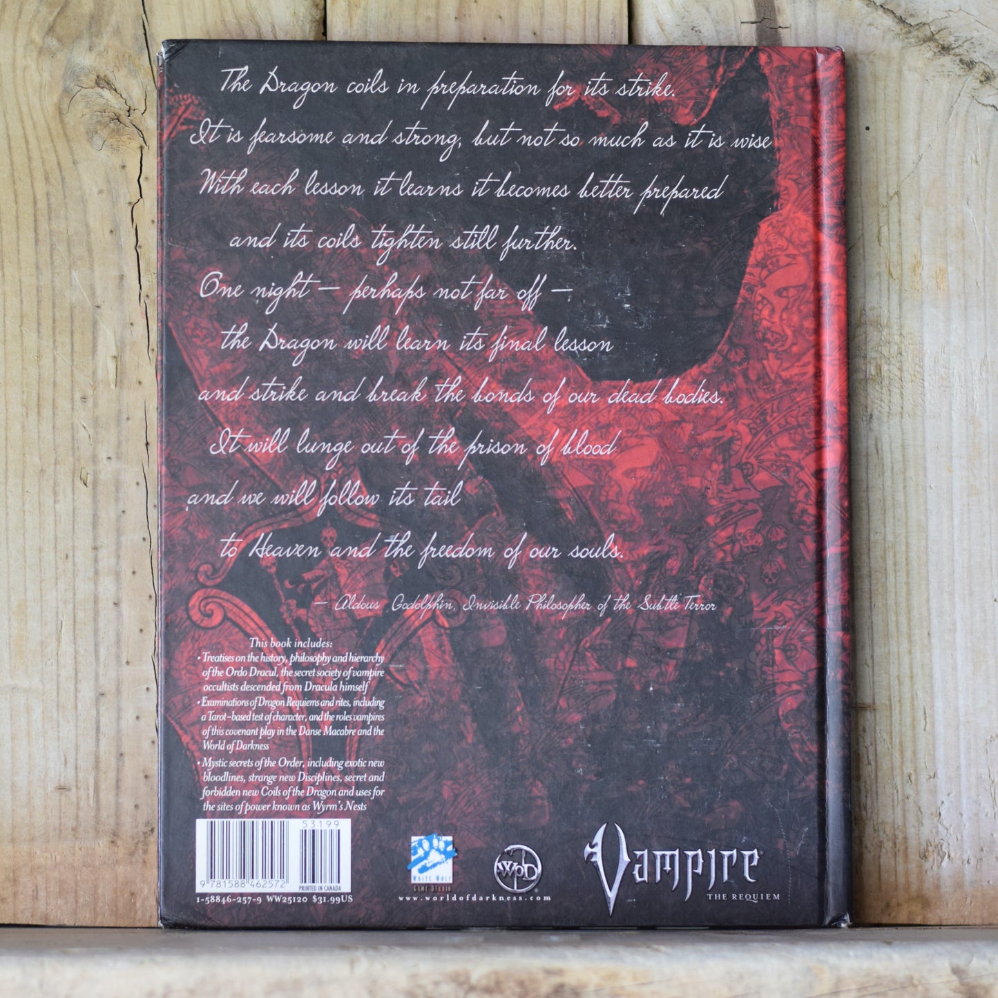 RPG Hardback: Ordo Dracul, Vampire: The Requiem