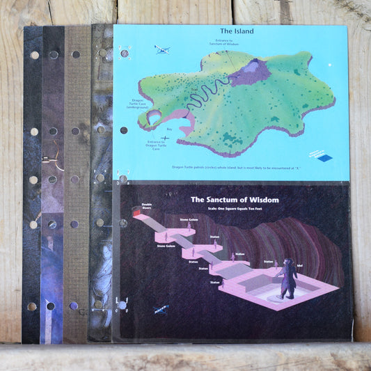 Vintage Dungeons and Dragons RPG Book: AD&D 2e Treasure Chest by Skip Williams Official Adventure