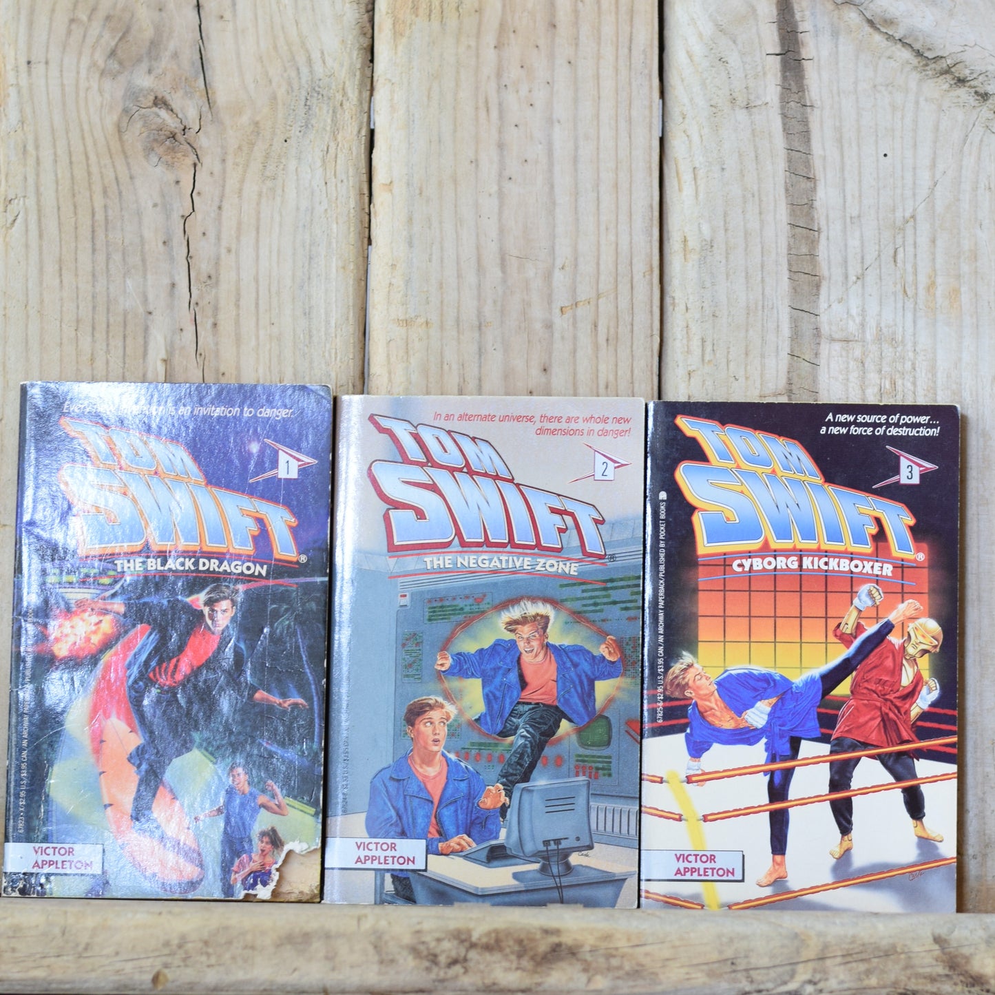 Vintage Sci-fi Paperbacks: Victor Appleton - Tom Swift Books 1-3 FIRST PRINTINGS