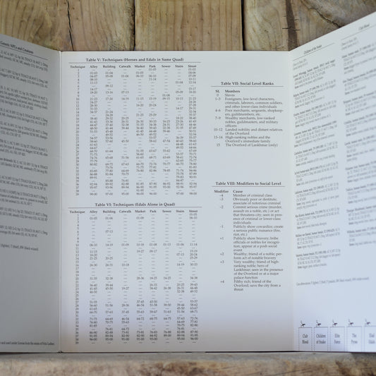 Vintage Dungeons and Dragons RPG Book: AD&D Avengers in Lankhmar Official Adventure