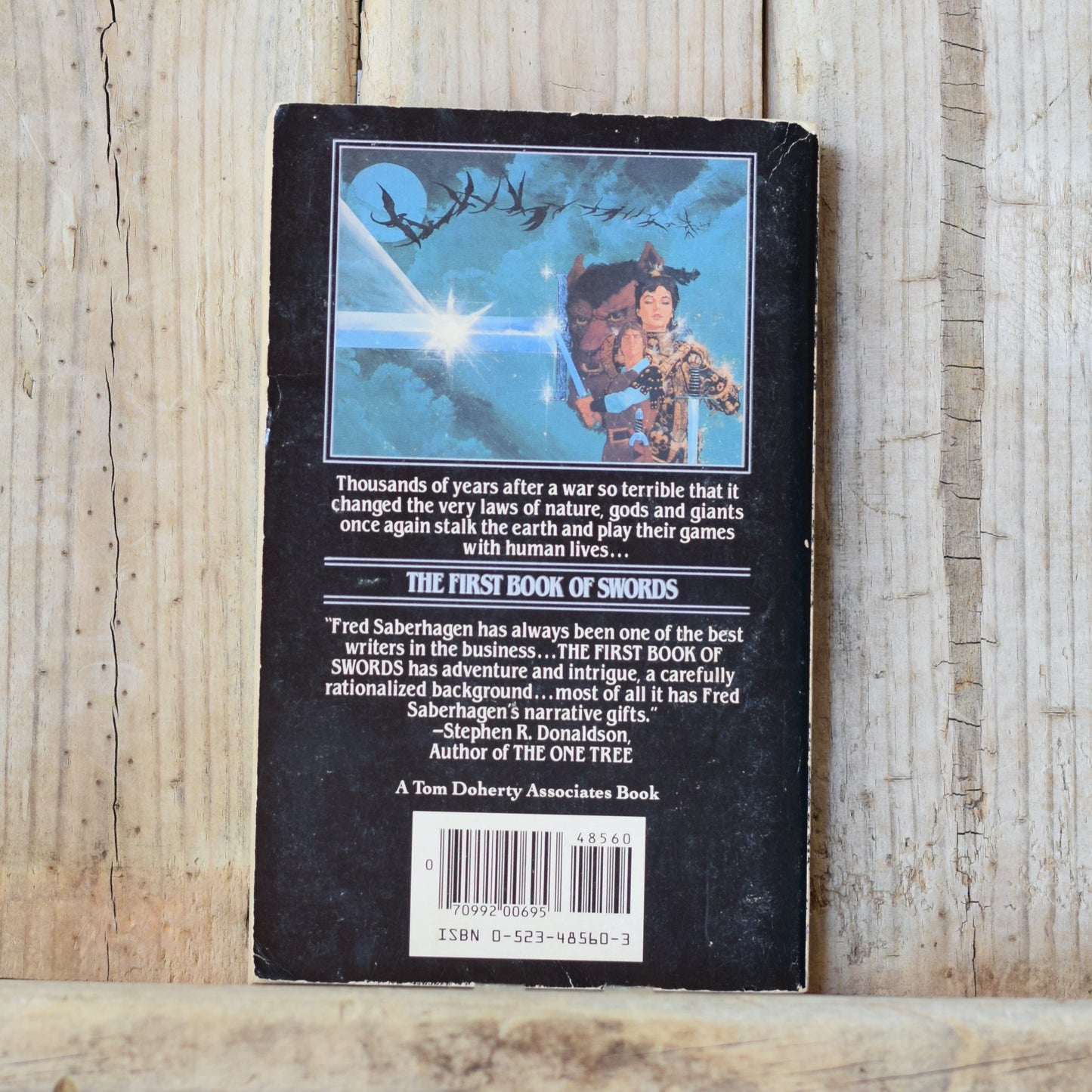 Vintage Fantasy Paperback: Fred Saberhagen - The First Book of Swords SIGNED FIRST PRINTING