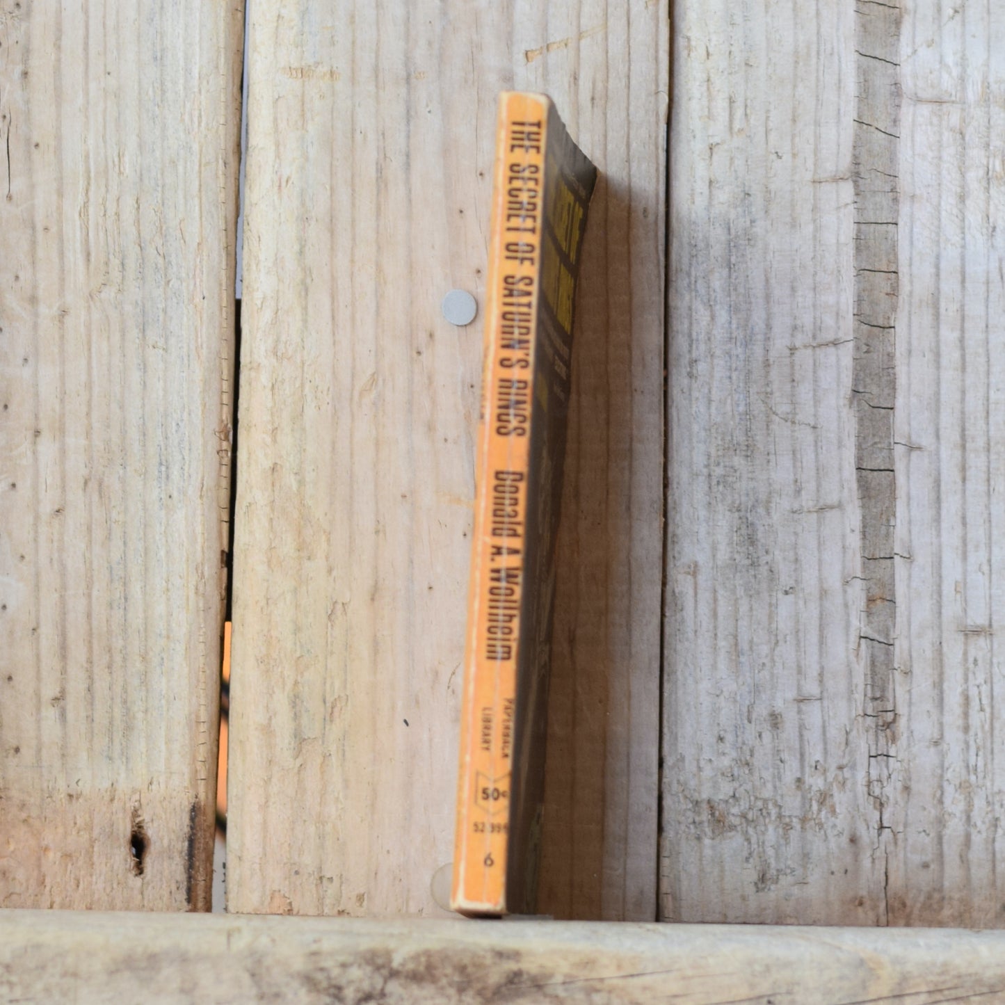 Vintage Sci-fi Paperback: Donald A Wollheim - The Secret of Saturn's Rings FIRST PRINTING