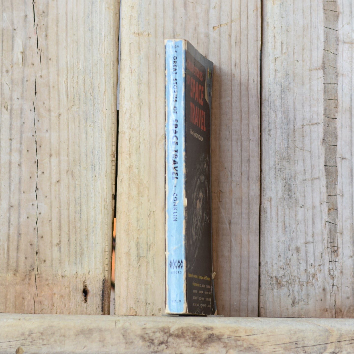 Vintage Sci-fi Paperback: Great Stories of Space Travel - Edited by Groff Conklin