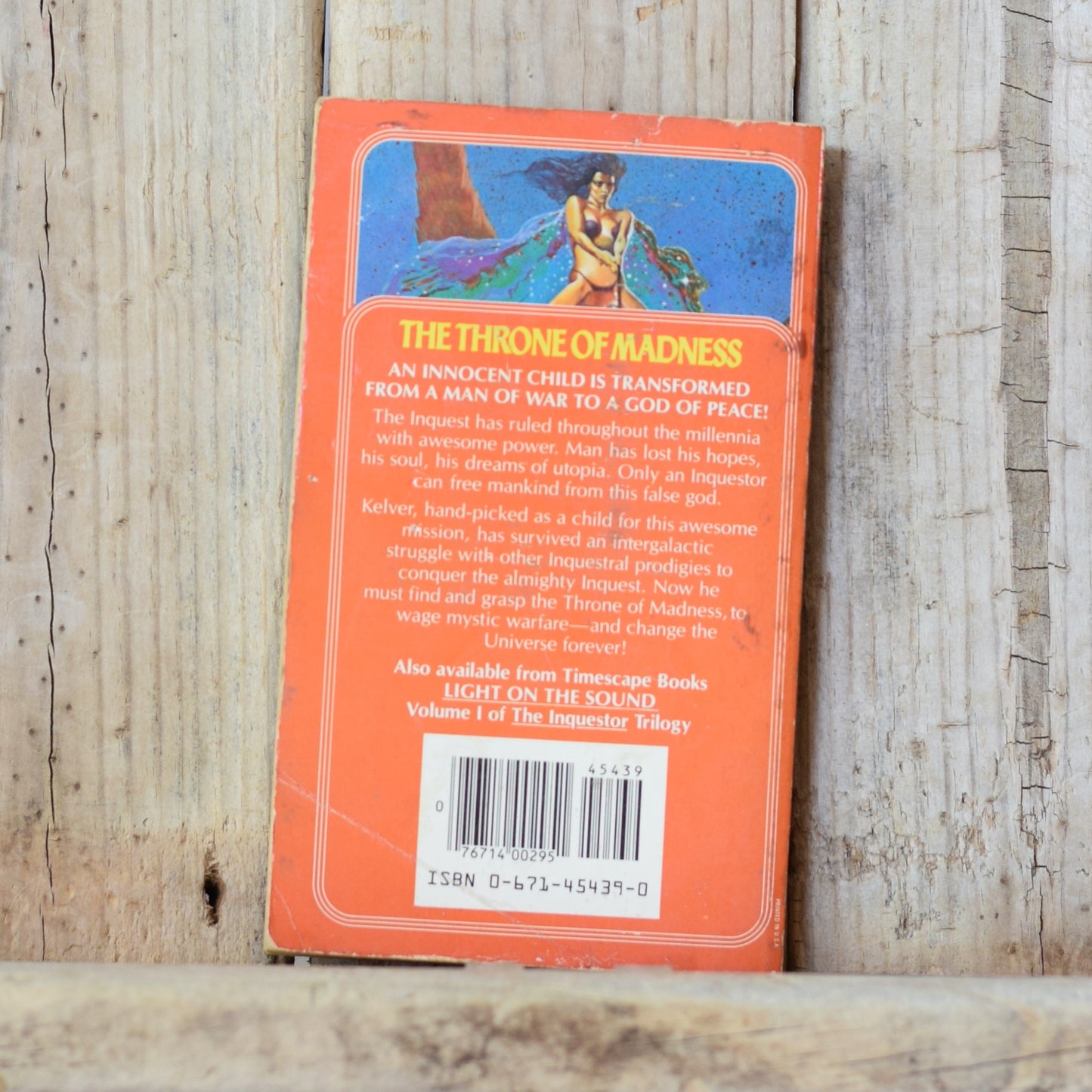 Vintage Sci-Fi Paperback: Somtow Sucharitkul - The Throne of Madness FIRST PRINTING